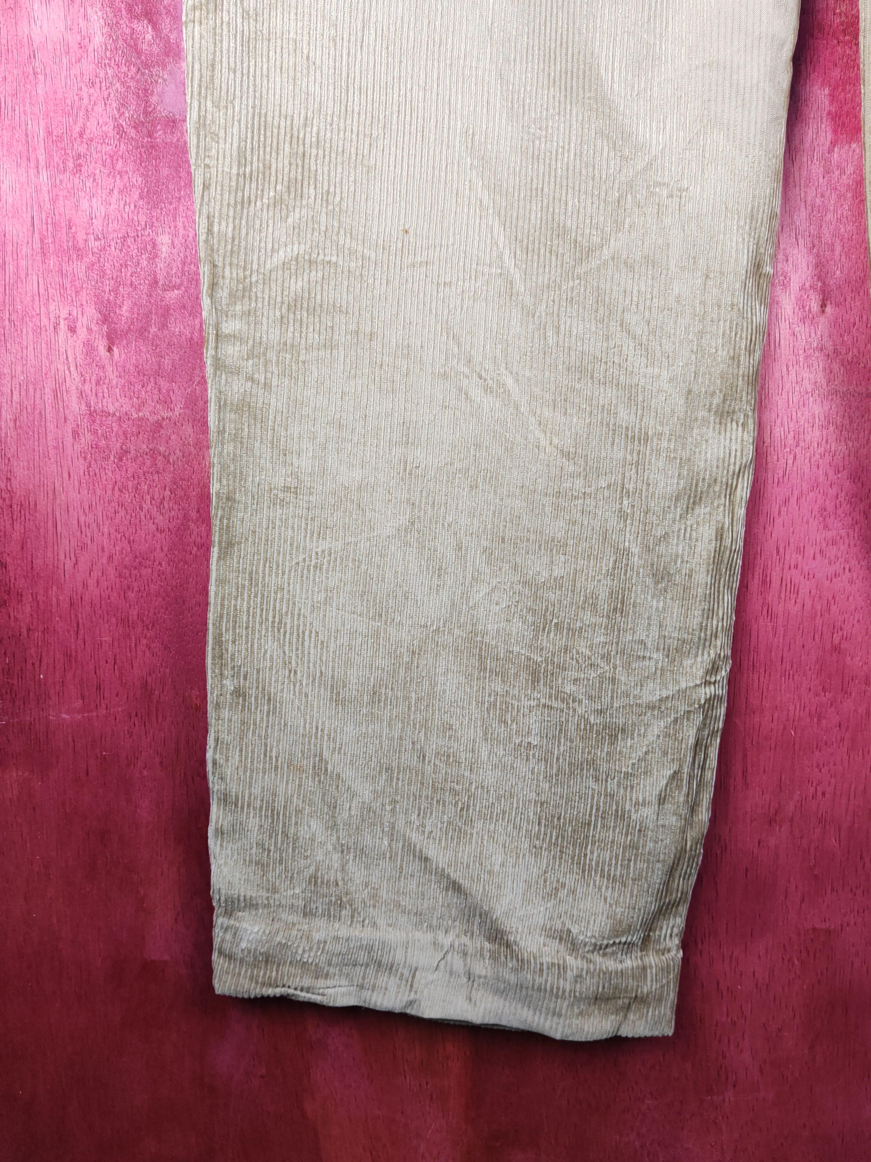 Designer Christian Aujard Brown vintage Corduroy Pants #S1569 Size US 30 / EU 46 - 10 Thumbnail
