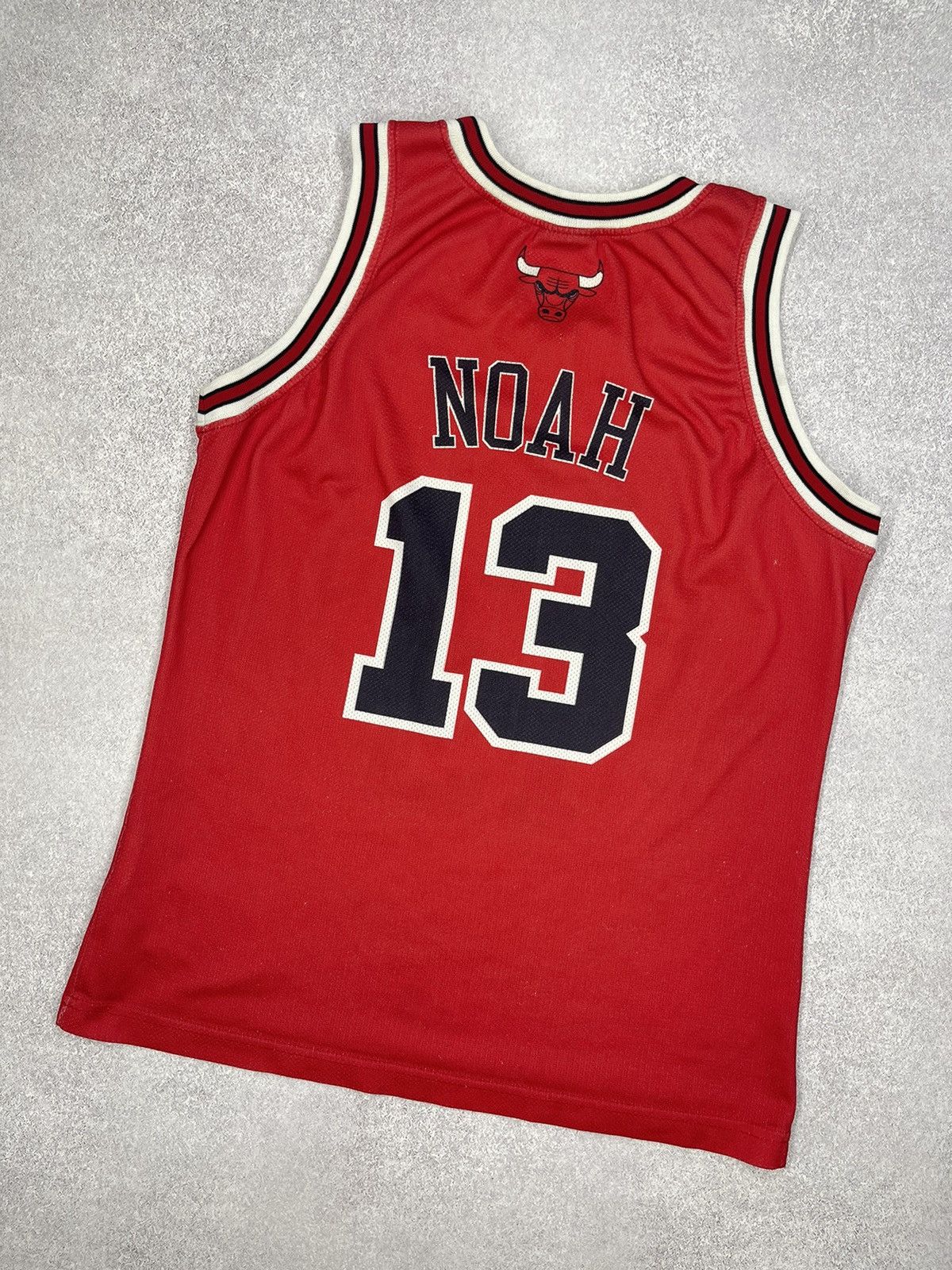 Champion × NBA × Vintage Vintage Champion Chicago Bulls Noah 13 NBA Jersey Basketball Size US S / EU 44-46 / 1 - 1 Thumbnail