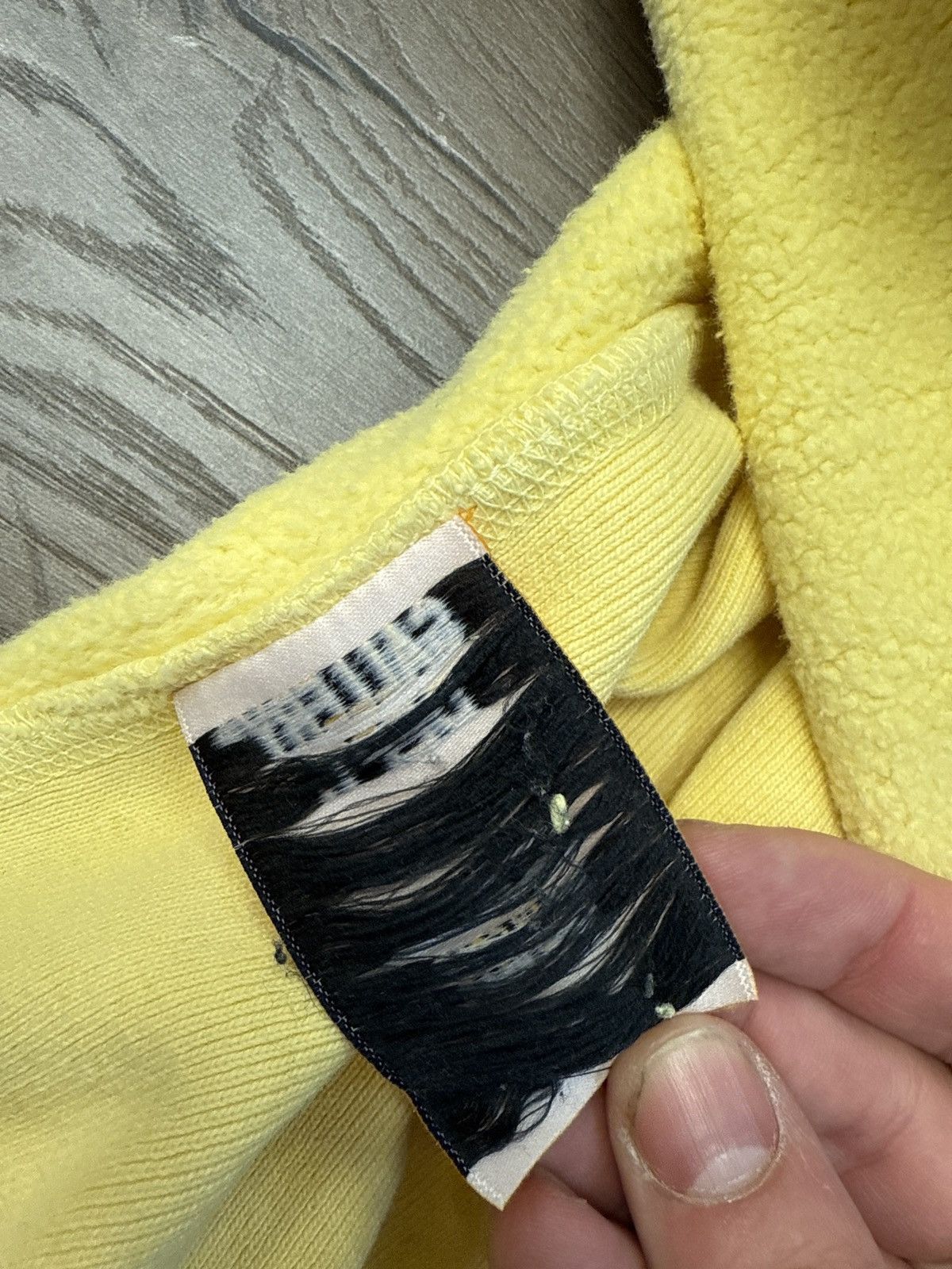 Gallery Dept. Gallery dept sleeve hooded sweatshirt yellow large Size US L / EU 52-54 / 3 - 7 Thumbnail