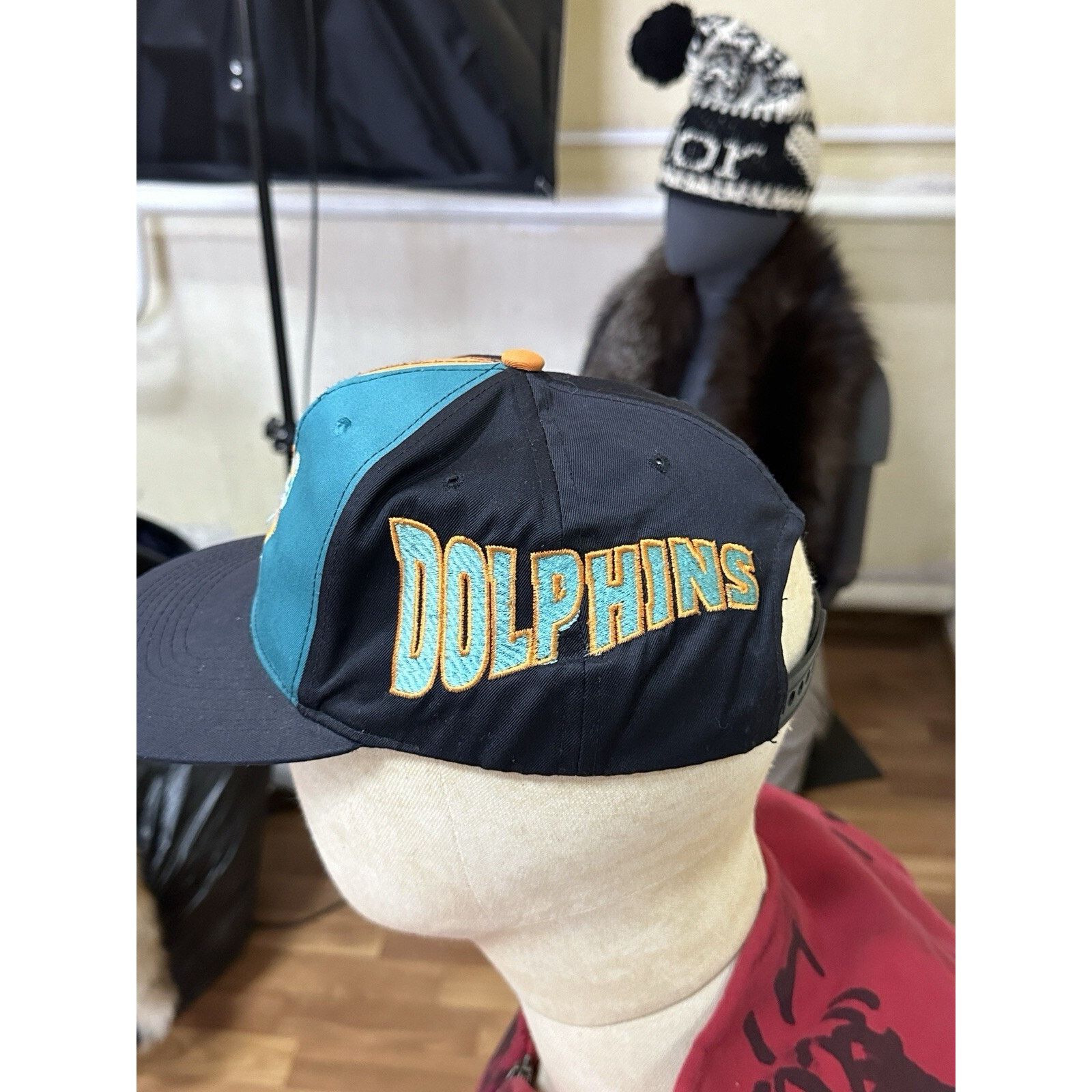 NFL Vintage 1993 Miami Dolphins Rare NFL Baseball Men’s Cap Hat Size ONE SIZE - 4 Thumbnail