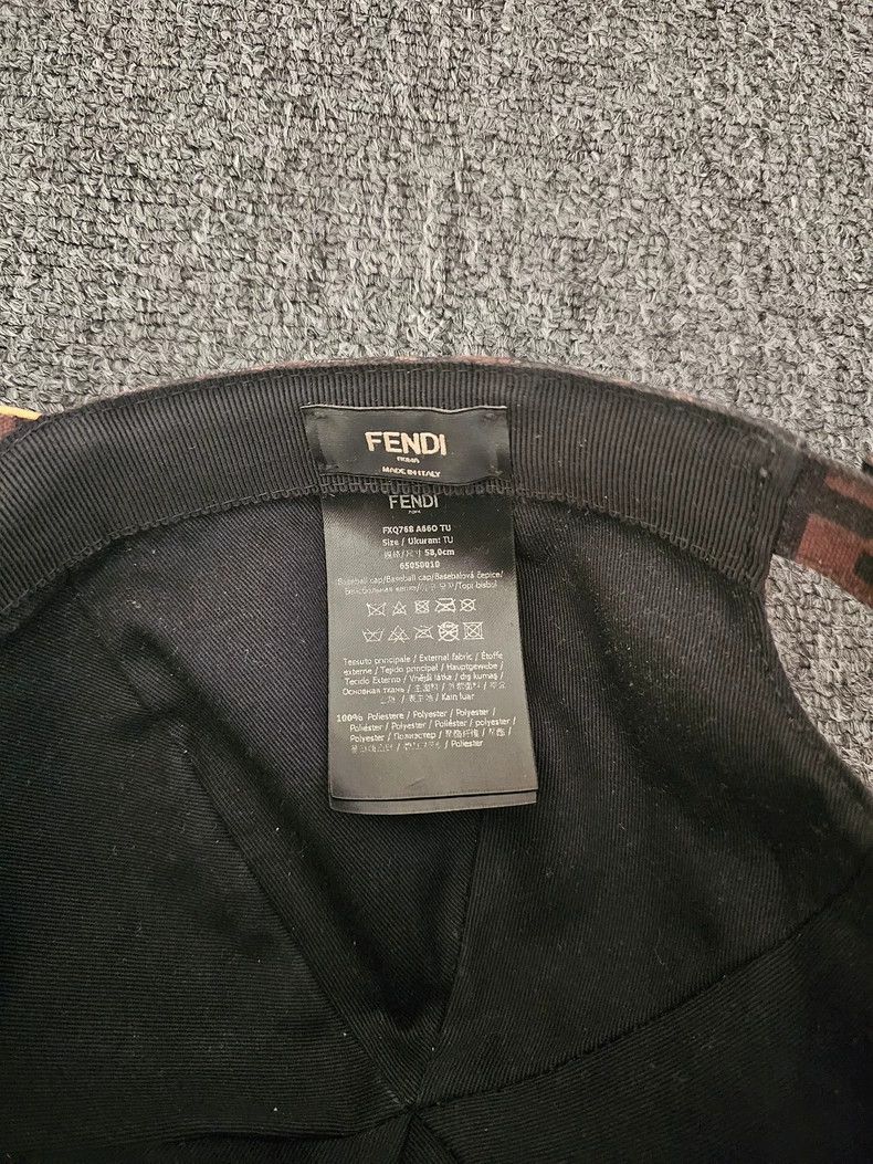 Fendi FENDI Old-fashioned baseball cap, duck tongue hat Size ONE SIZE - 5 Thumbnail