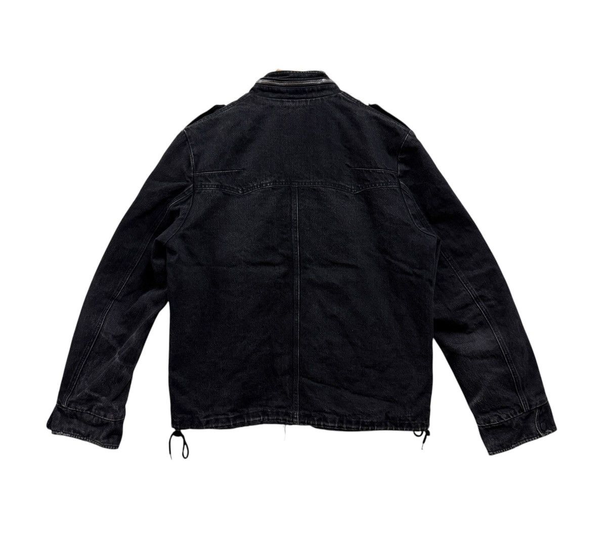 Dior Dior Homme aw05 M65 Black Denim Jacket | Grailed