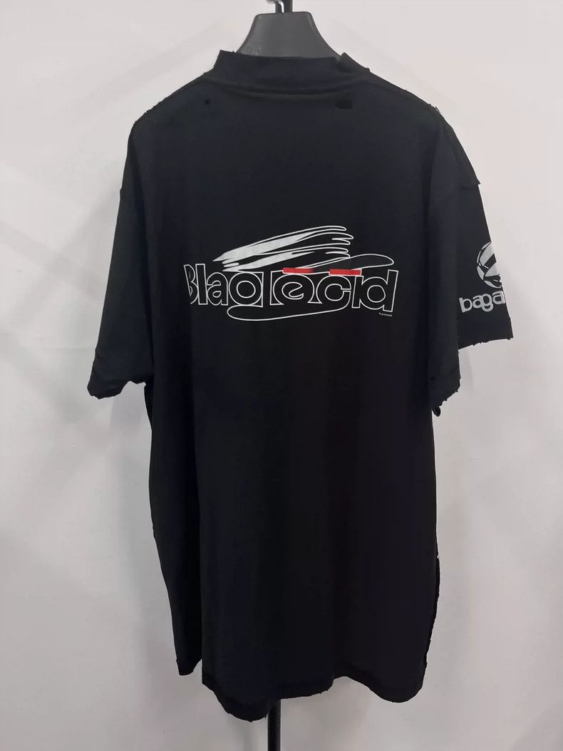 Balenciaga Balenciaga Logo Print Crew Neck T-Shirt 2505-Nextarrow Size US S / EU 44-46 / 1 - 2 Thumbnail