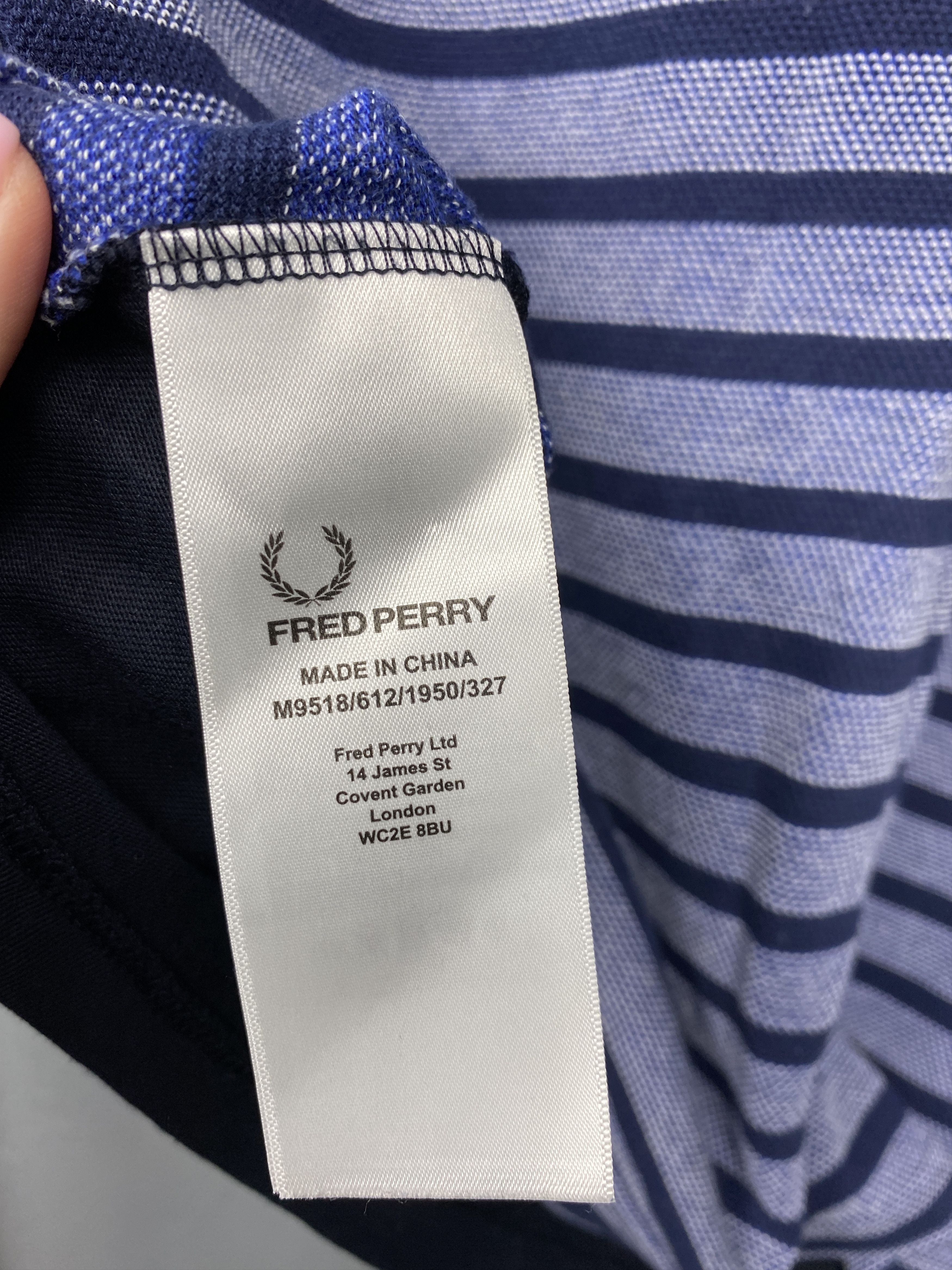 Fred Perry Fred Perry Mens Crew Neck T-Shirt Tee Size US M / EU 48-50 / 2 - 5 Thumbnail