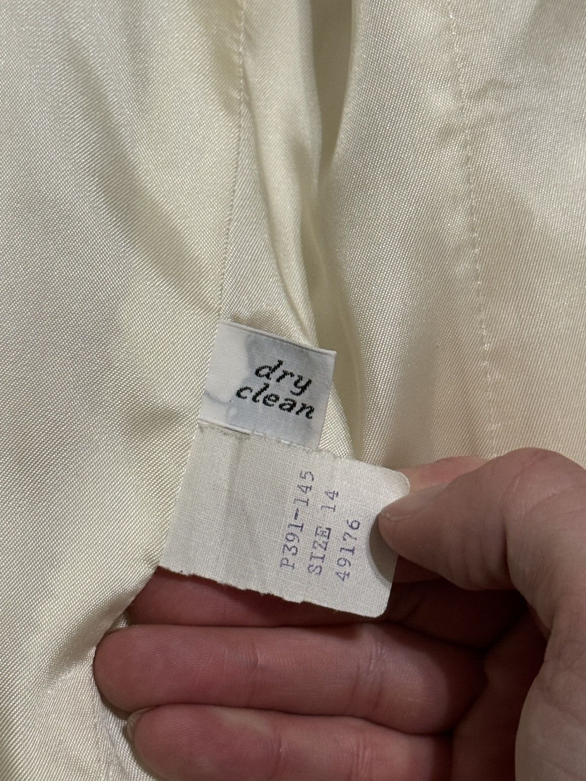 Pendleton Vintage Pendleton Wool Blazer Cream Crest Petite 14 Jacket Size XL / US 12-14 / IT 48-50 - 6 Thumbnail