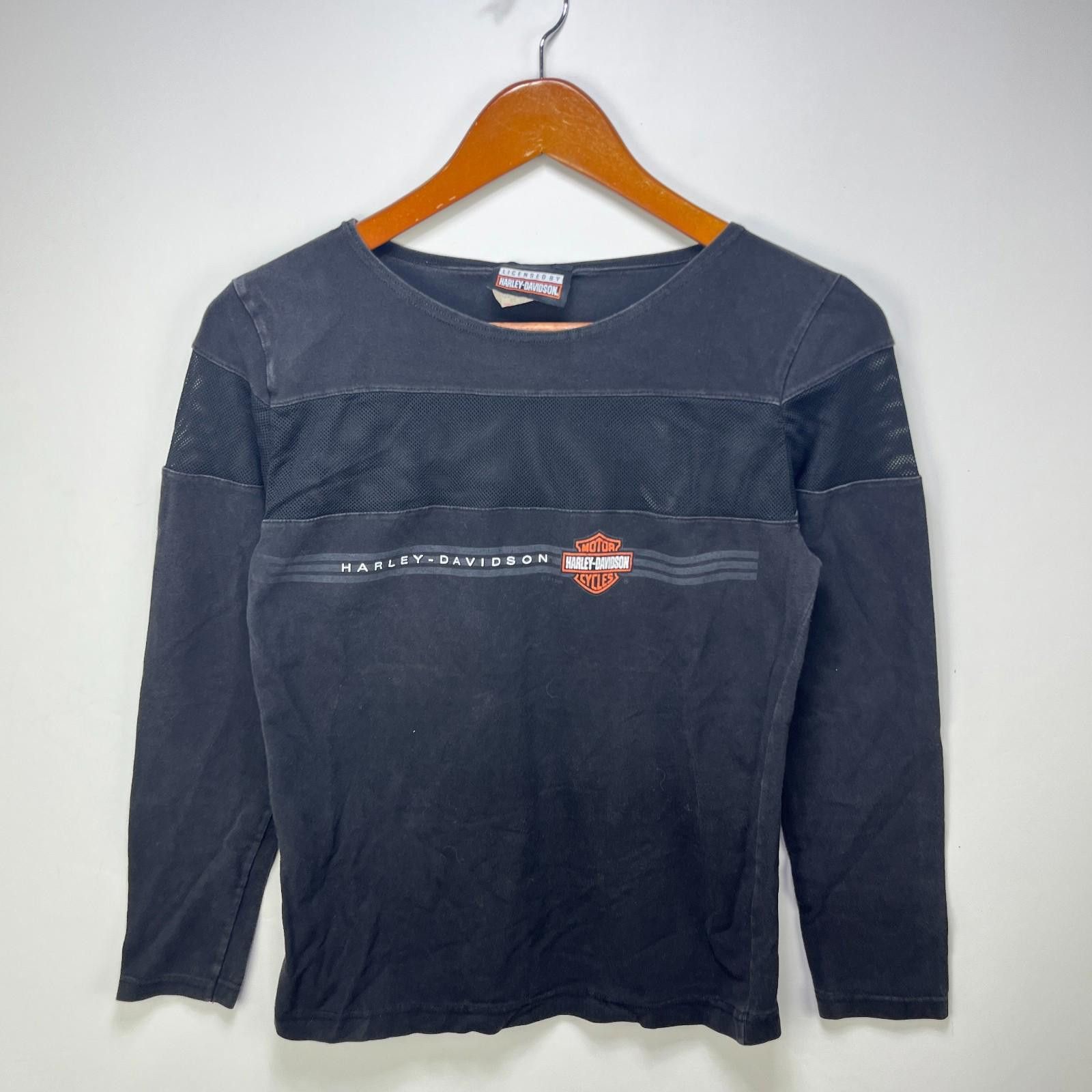 Harley Davidson Vintage Harley Davidson Y2K Womens Long Sleeve Shirt Medium Size M / US 6-8 / IT 42-44 - 1 Thumbnail