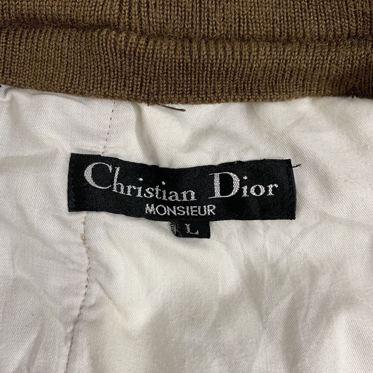 Christian Dior Monsieur × Vintage Luxury Brand Christian Dior Monsieur Cargo Pants Size US 32 / EU 48 - 10 Thumbnail