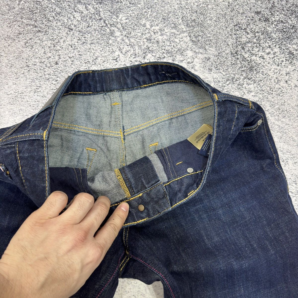 Scotch & Soda Scotch & Soda Mens Indigo Slim Jeans 32x34 Size US 32 / EU 48 - 6 Thumbnail
