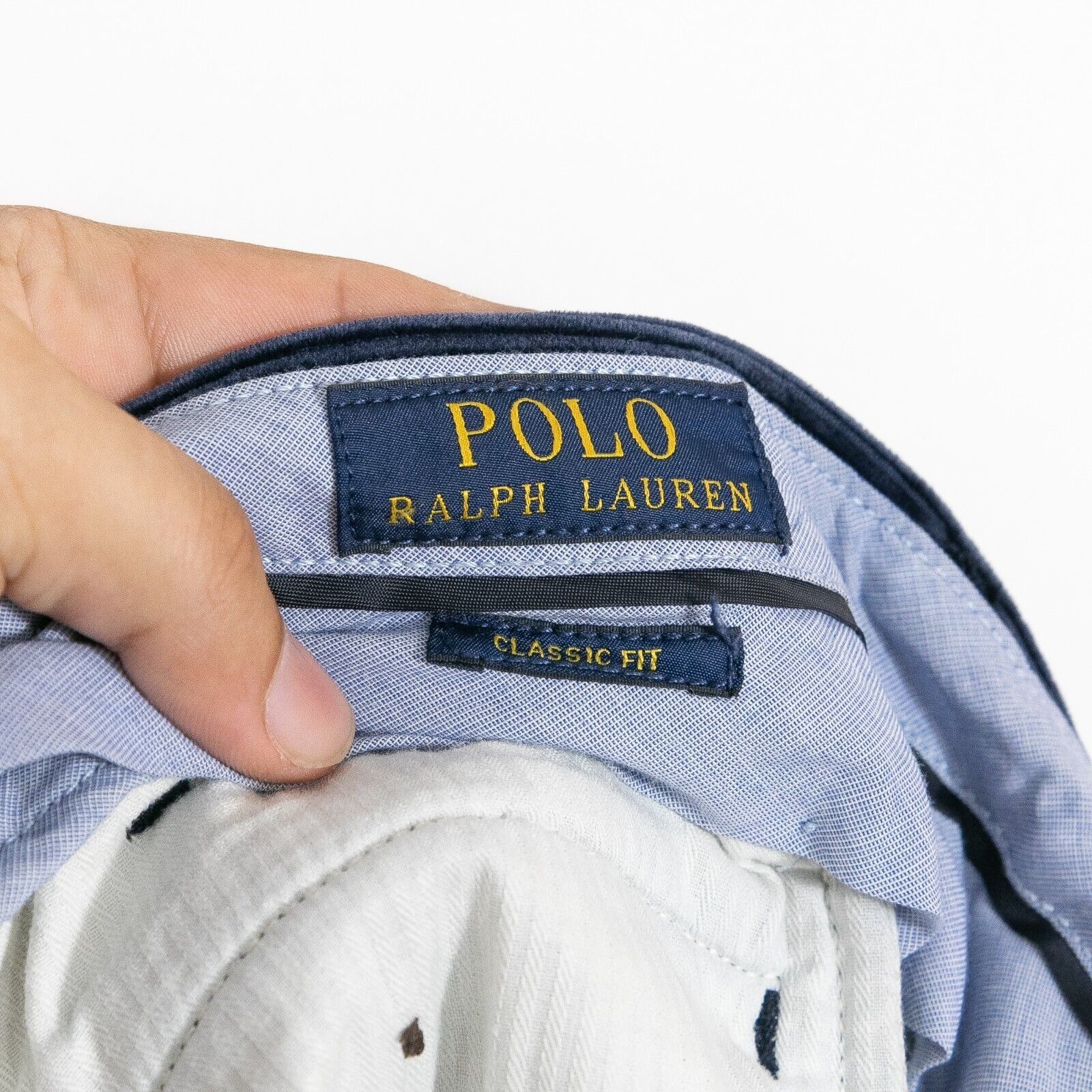Polo Ralph Lauren Polo Ralph Lauren Corduroy Pants 38x29 - Dark Blue Straight Size US 38 / EU 54 - 7 Thumbnail
