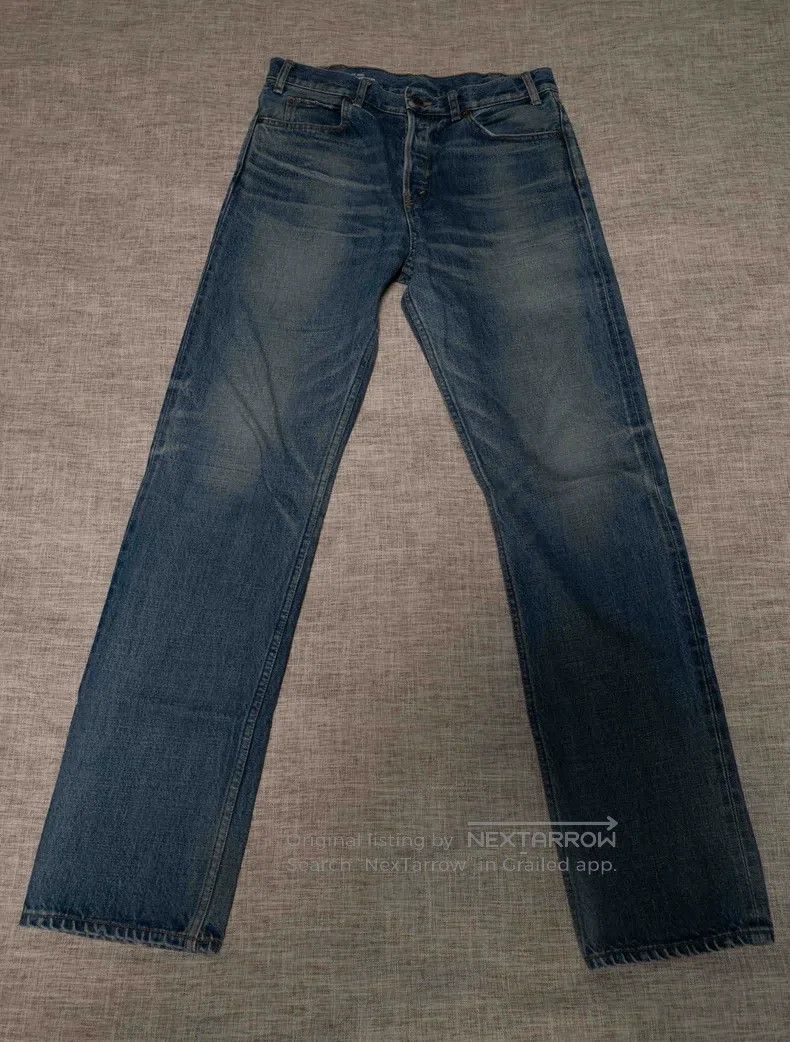 Celine Celine Washed Denim Jeans i Size US 30 / EU 46 - 1 Thumbnail