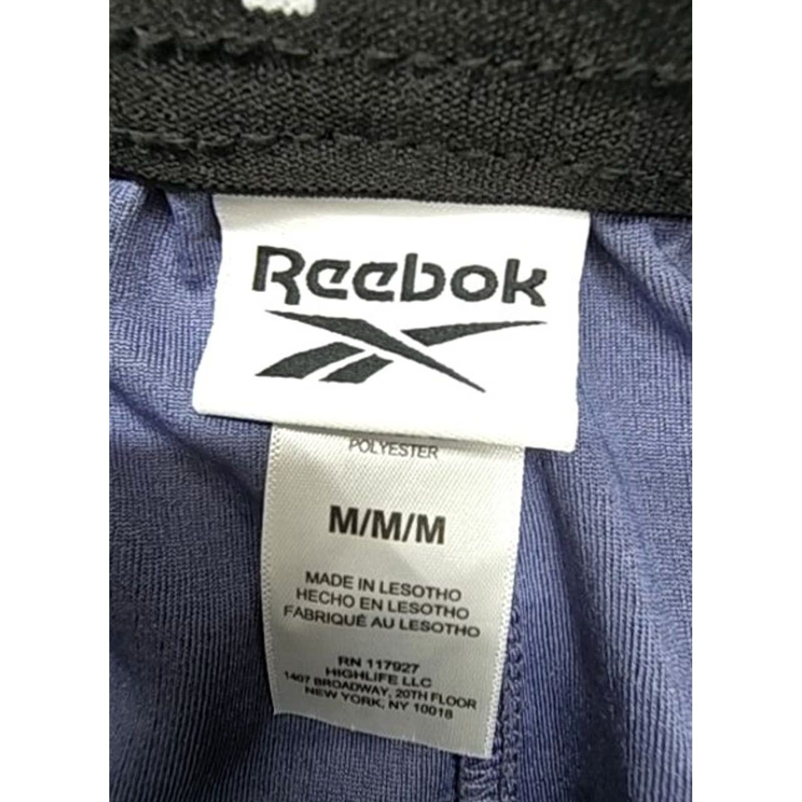 Reebok Reebok Men Navy Athletic Shorts Elastic Waist Size M Regular Size US 31 - 4 Thumbnail
