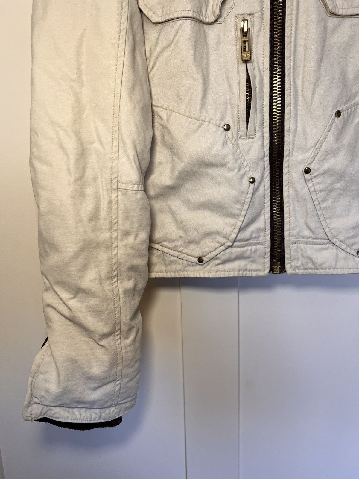 Vintage Vintage J&D Flash men “cyberdog” patch studded work jacket Size US XL / EU 56 / 4 - 5 Thumbnail