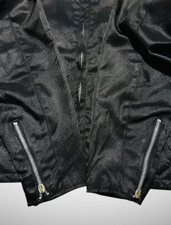 Schott 🔥SCHOTT NYC BLACK BLOUSON BIKERS CAFERACER JACKET Size US M / EU 48-50 / 2 - 9 Thumbnail
