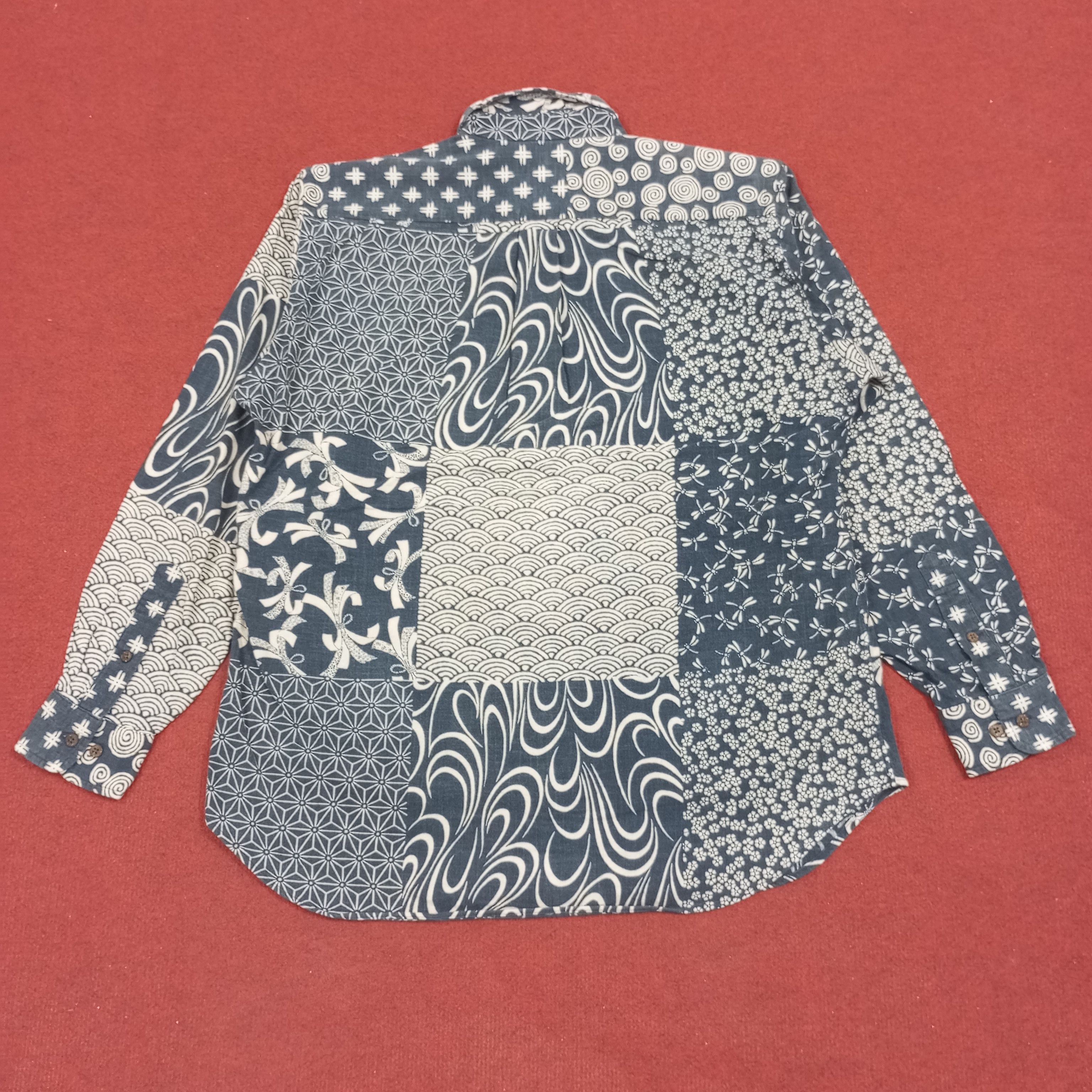 Japanese Brand × Sugar Cane × Vintage Sugar Cane Fashion Style Design Japanese Brand Shirt Size US L / EU 52-54 / 3 - 3 Thumbnail