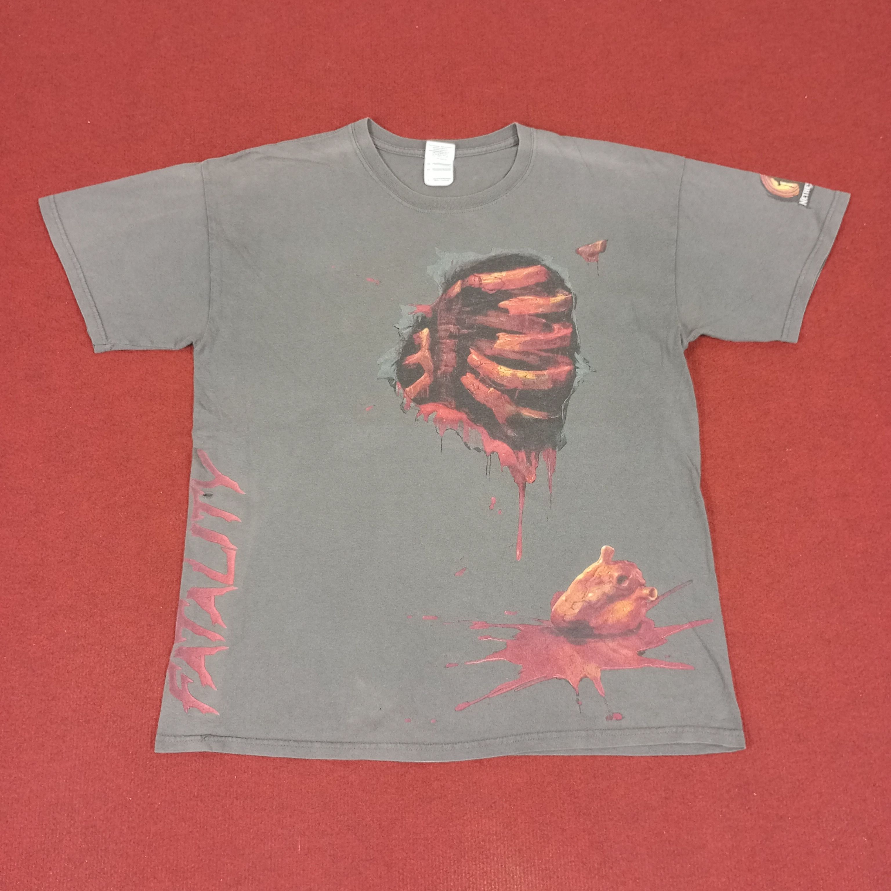 The Game × Vintage Mortal Combat Movie Games Promo Style Tshirt Size US L / EU 52-54 / 3 - 3 Thumbnail