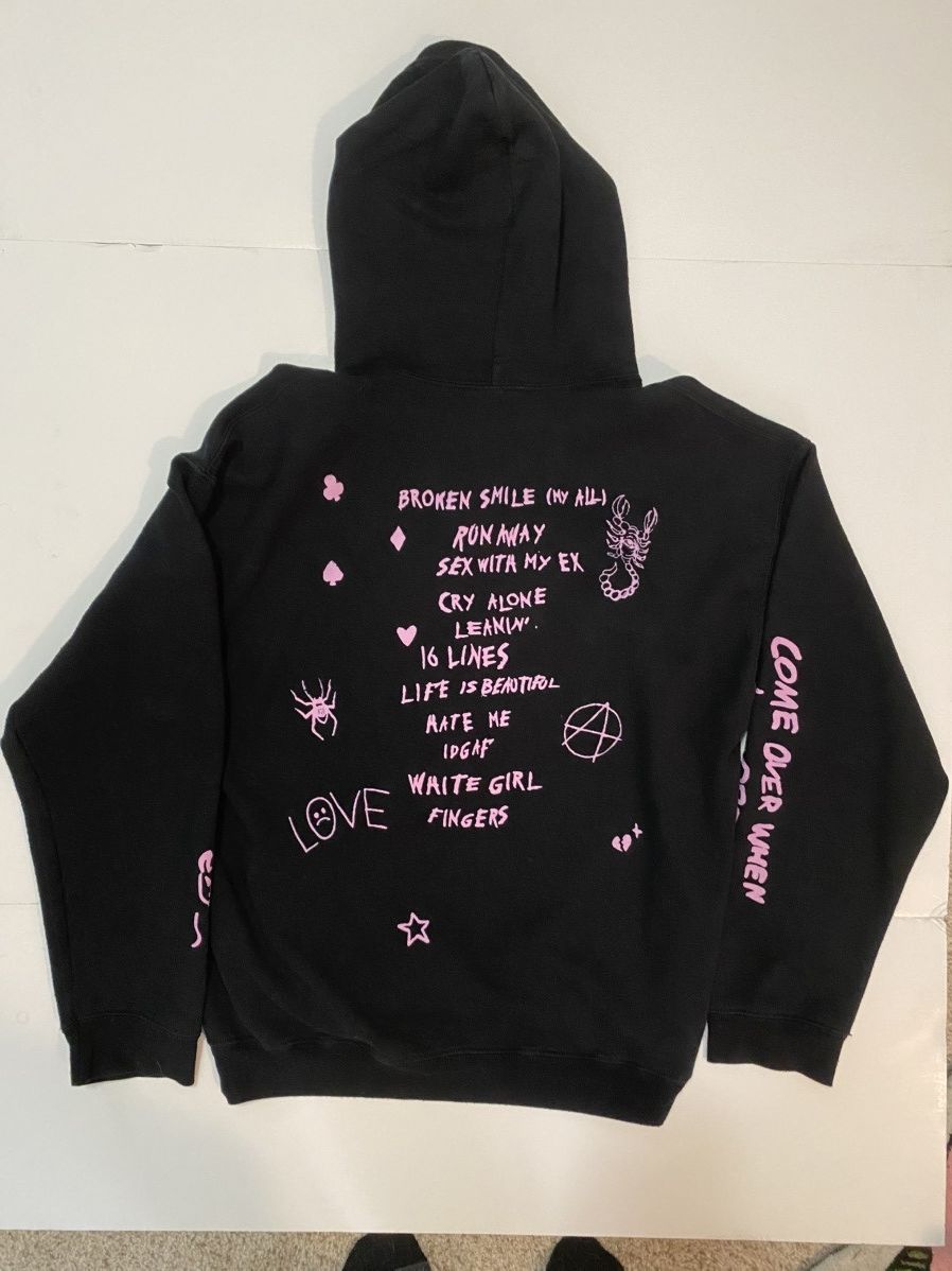 Lil Peep Lil Peep Come Over When You’re Sober Hoodie Size US L / EU 52-54 / 3 - 6 Thumbnail