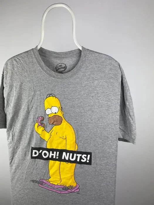 Anime The Simpson T-shirt movie vintage size XXLARGE grey Size US XXL / EU 58 / 5 - 4 Thumbnail