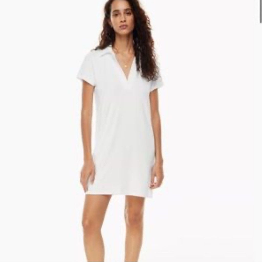 Aritzia Wilfred White Mini Dress Size XS / US 0-2 / IT 36-38 - 1 Thumbnail
