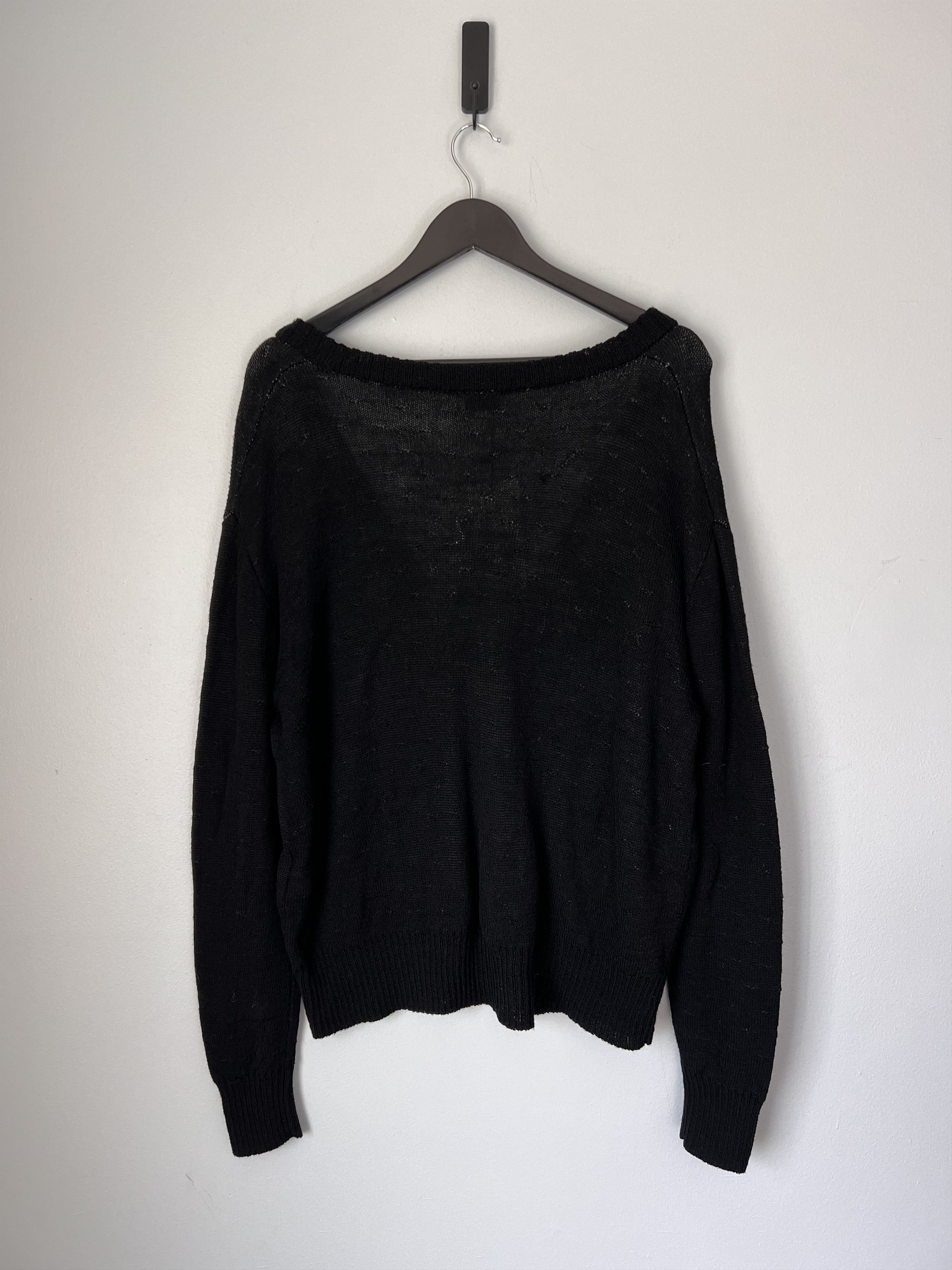 John Elliott John Elliott High Twist Wool Cardigan in Black Size US S / EU 44-46 / 1 - 5 Thumbnail