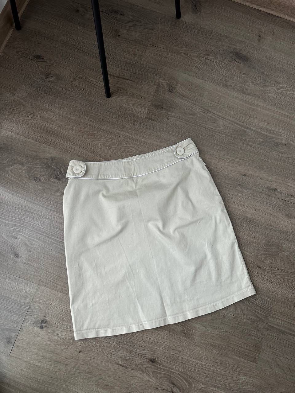 Casablanca × Vintage Vintage CasaBlanca Women’s White Skirt Size 28" / US 6 / IT 42 - 7 Thumbnail