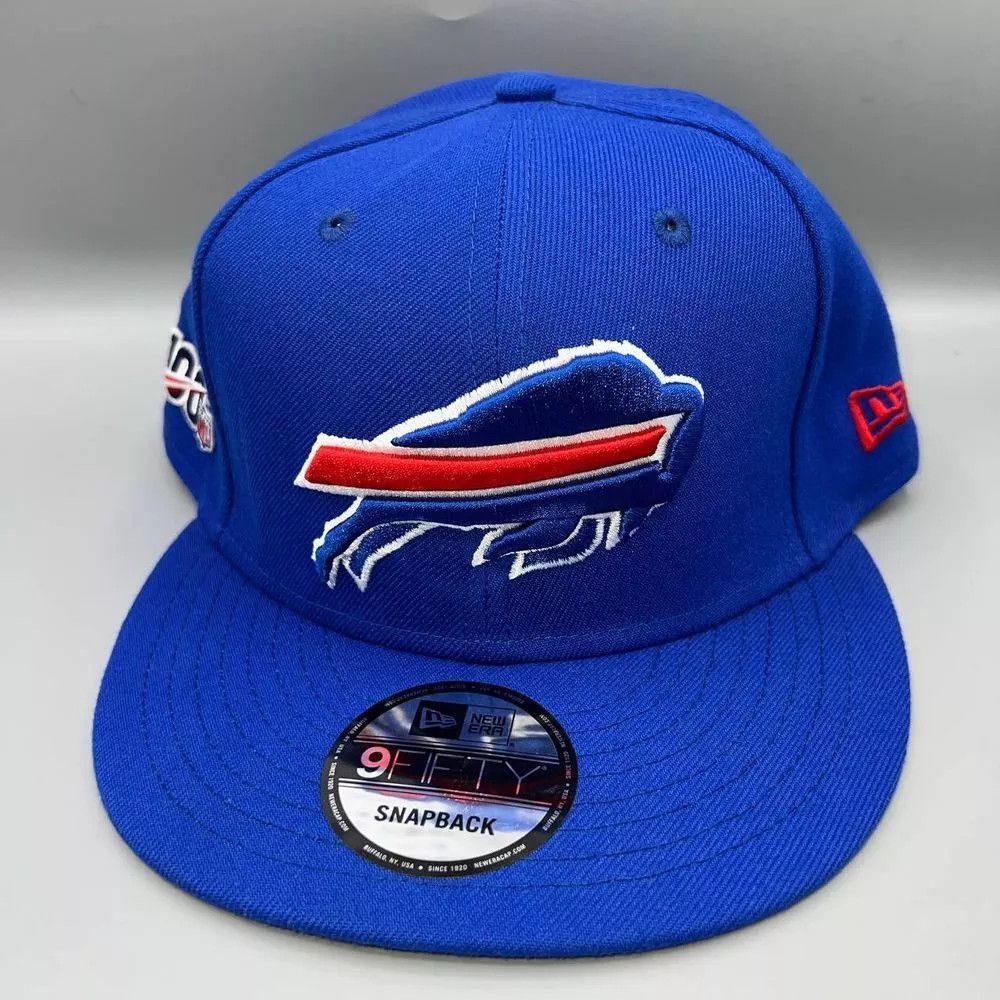 New Era Buffalo Bills Hat Men 9Fifty New Era NFL Snap Back Cap New Size ONE SIZE - 1 Thumbnail