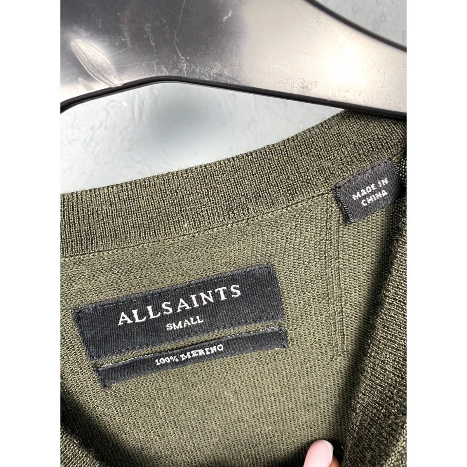 Allsaints AllSaints Mens Mode Merino Crew Neck Wool Knit Sweater Size S Multicolor Wool Knit Crew Neck Pullover Men Small 90s? Size US S / EU 44-46 / 1 - 4 Thumbnail