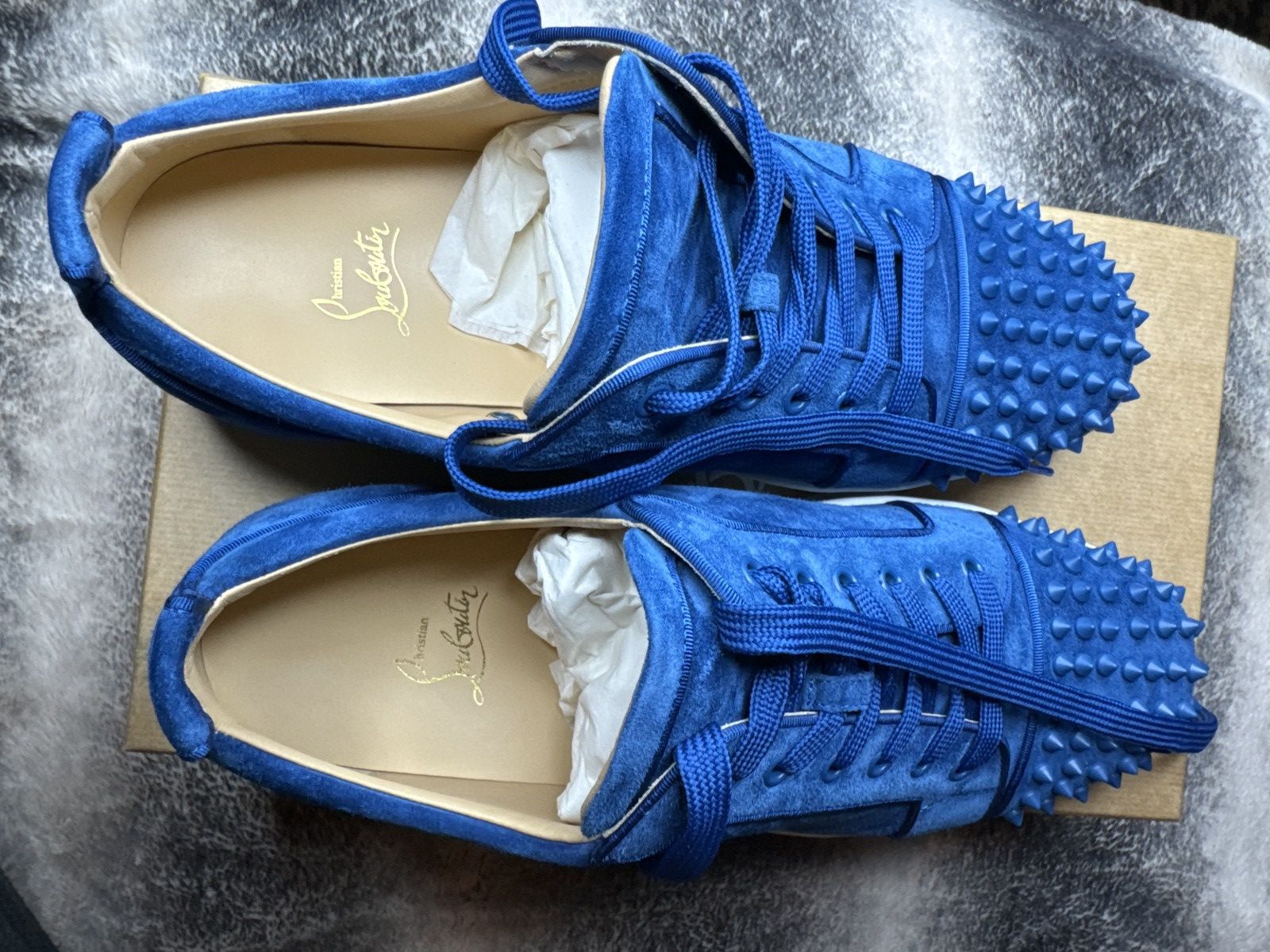Christian Louboutin Christian Louboutin Louis Spikes Orlato Flat Size US 11.5 / EU 44-45 - 14 Thumbnail