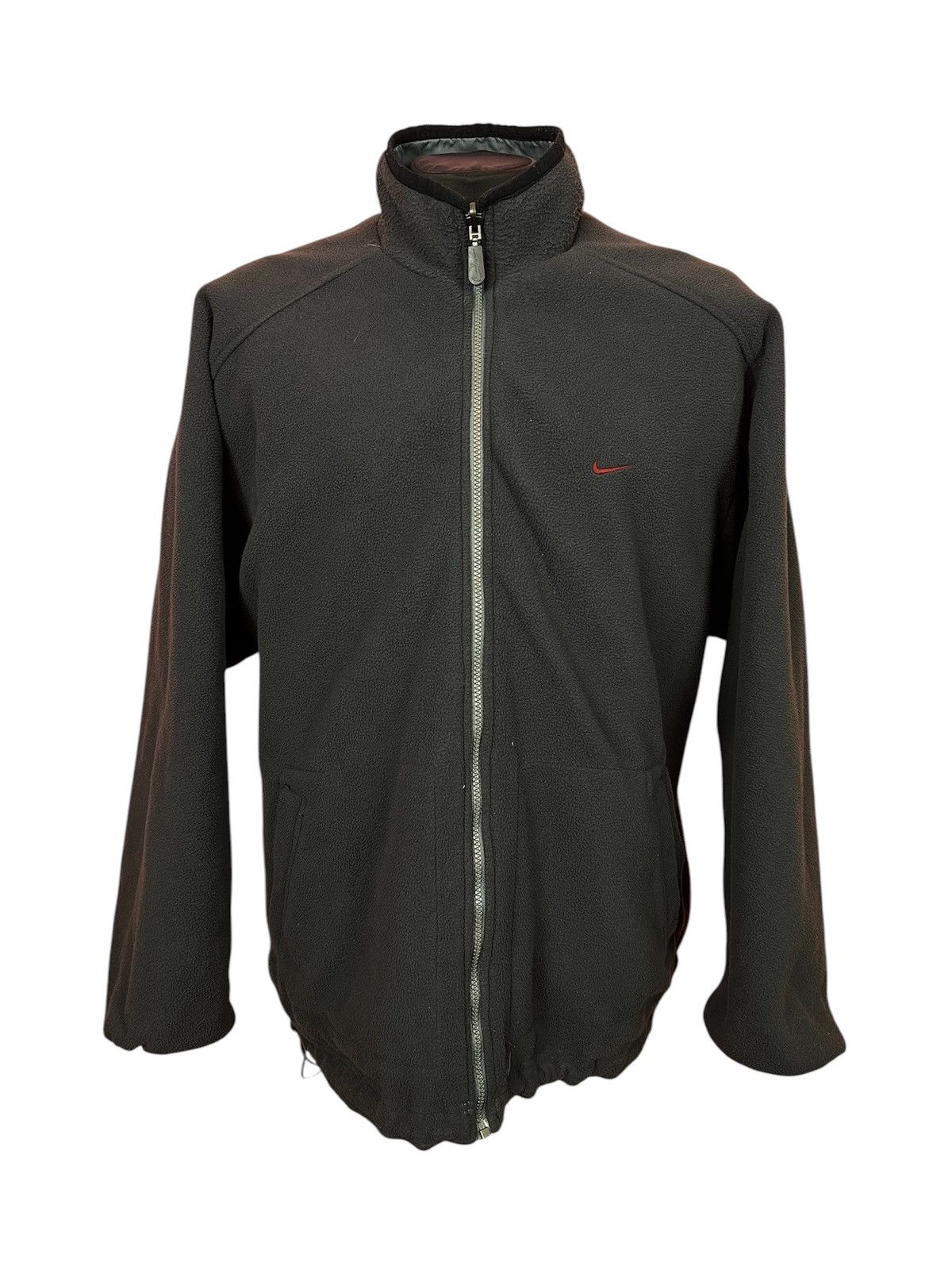 Nike × Vintage nike vintage mans jacket streetwear double side fleece nylon Size US XL / EU 56 / 4 - 2 Thumbnail
