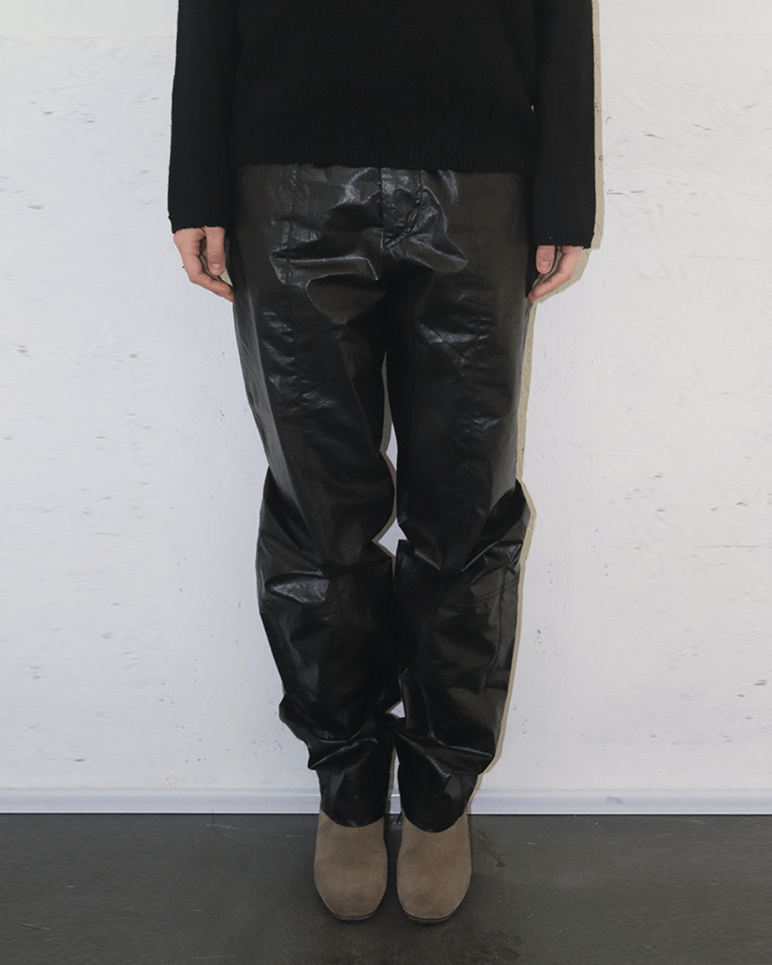 Isabel Marant Isabel Marant Paneled Coated Straight Leg Pants Size 25" / US 0 / IT 36 - 2 Thumbnail