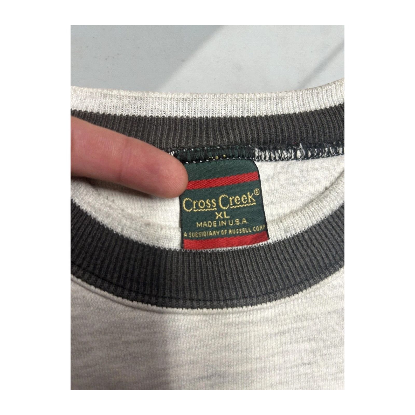 Vintage Vintage 90'S Golf Lake Wisconsin Sweatshirt Cross Creek Xl W Size US XL / EU 56 / 4 - 2 Thumbnail