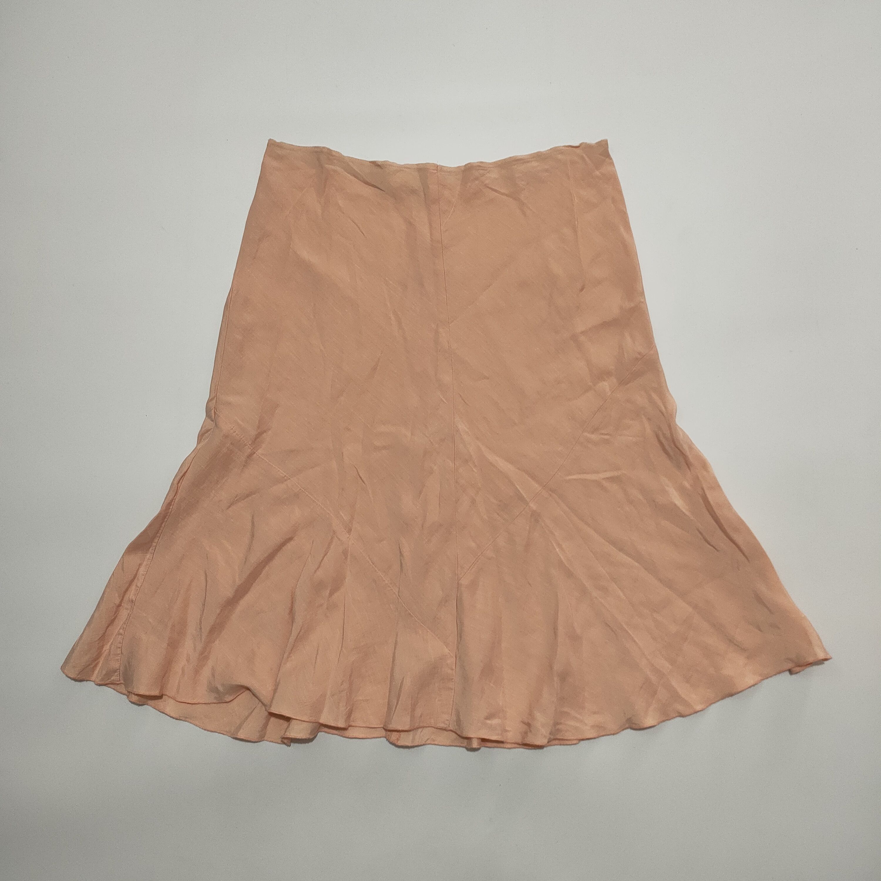Dries Van Noten Dries Van Noten Peach Flared Skirt Size 32" / US 10 / IT 46 - 1 Thumbnail