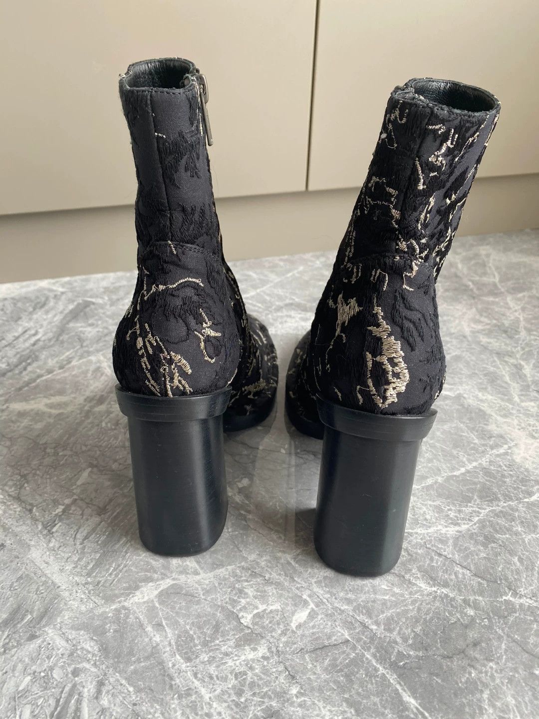Ann Demeulemeester Ann Demeulemeester embroidered runway boots Size US 5 / IT 35 - 3 Thumbnail