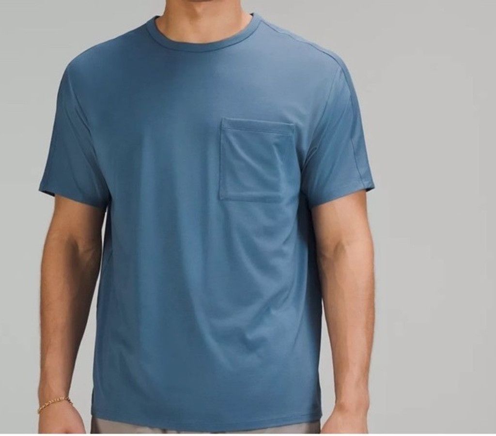 Lululemon LULULEMON THE FUNDAMENTAL POCKET T- SHIRT BLUE COLOR SIZE XL Size US XL / EU 56 / 4 - 6 Thumbnail