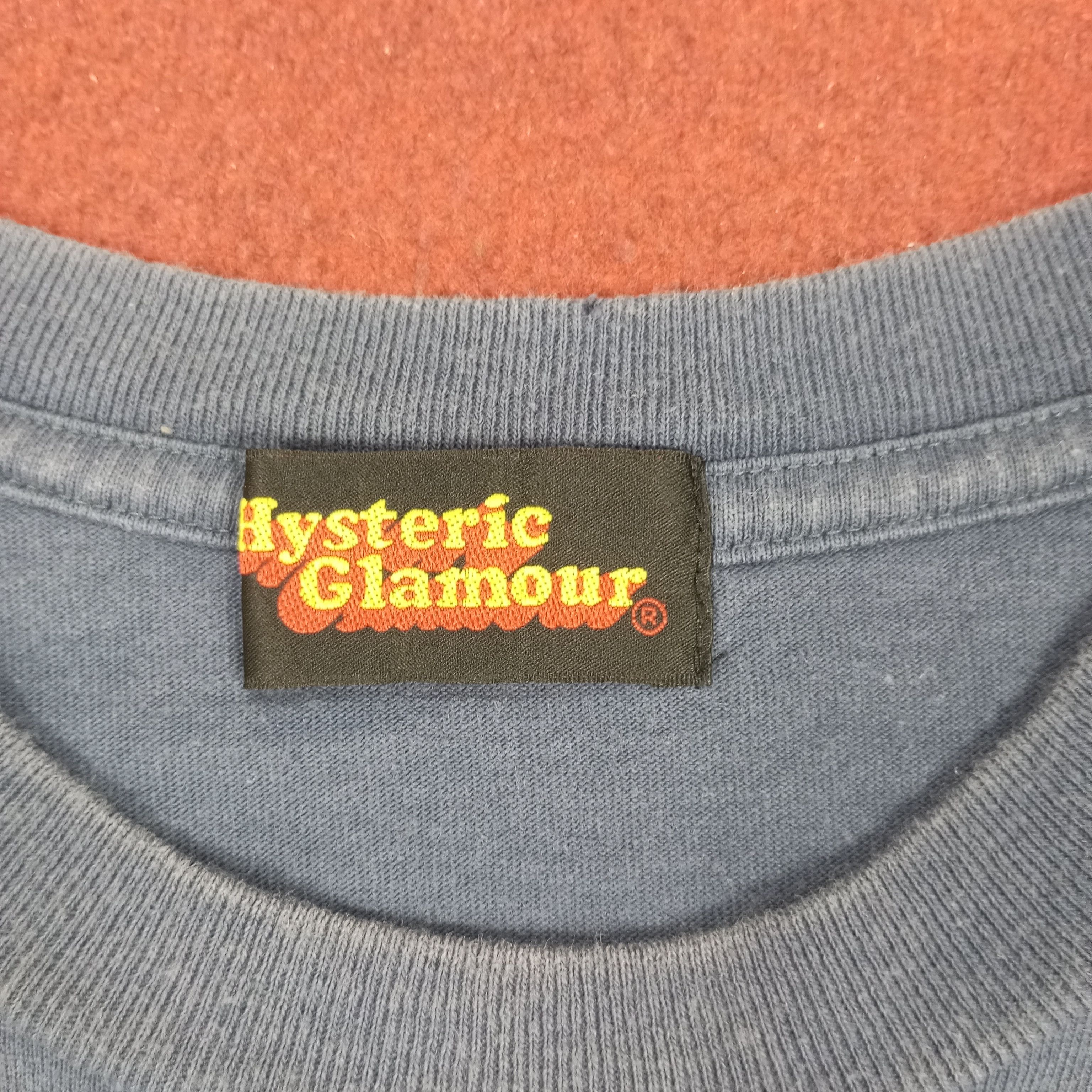 Hysteric Glamour × Japanese Brand × Vintage Hysteric Glamour Japanese Brand Dollar Design Style Tshirt Size US S / EU 44-46 / 1 - 5 Thumbnail
