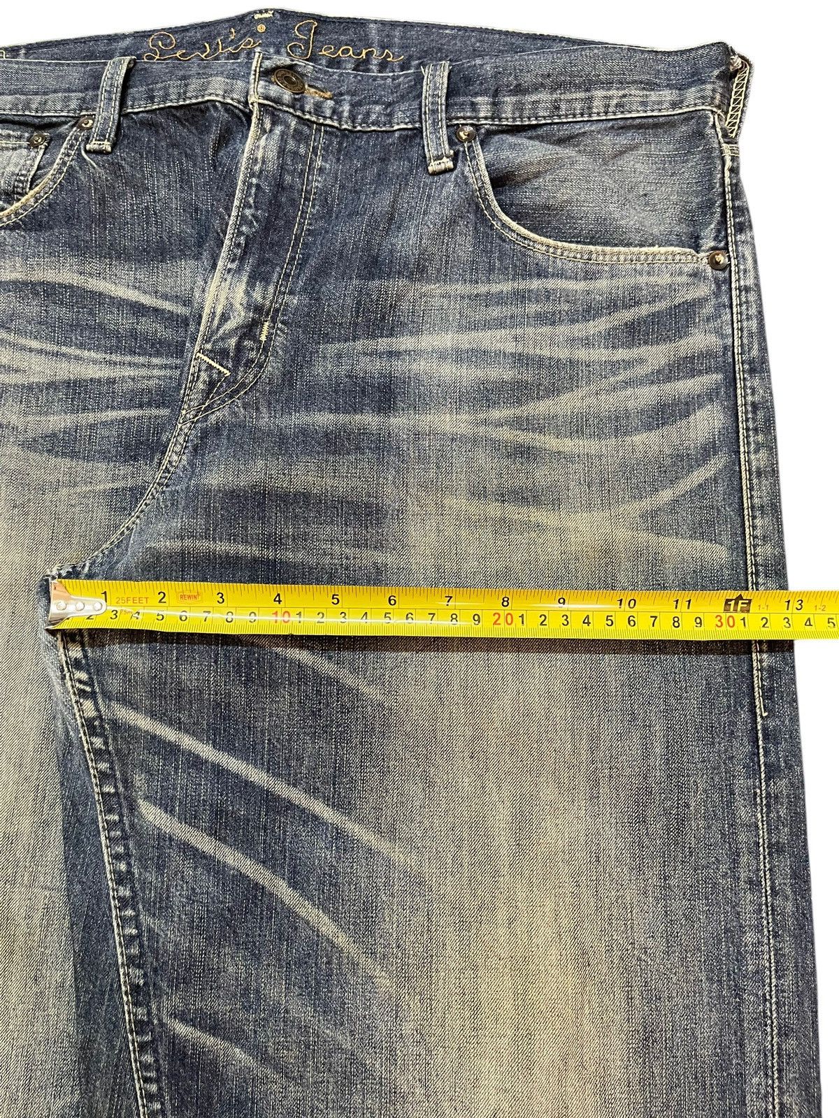 Levi's Vintage 90s Levis 203 Buckle Mud Wash Style Baggy Jeans Size US 36 / EU 52 - 15 Thumbnail
