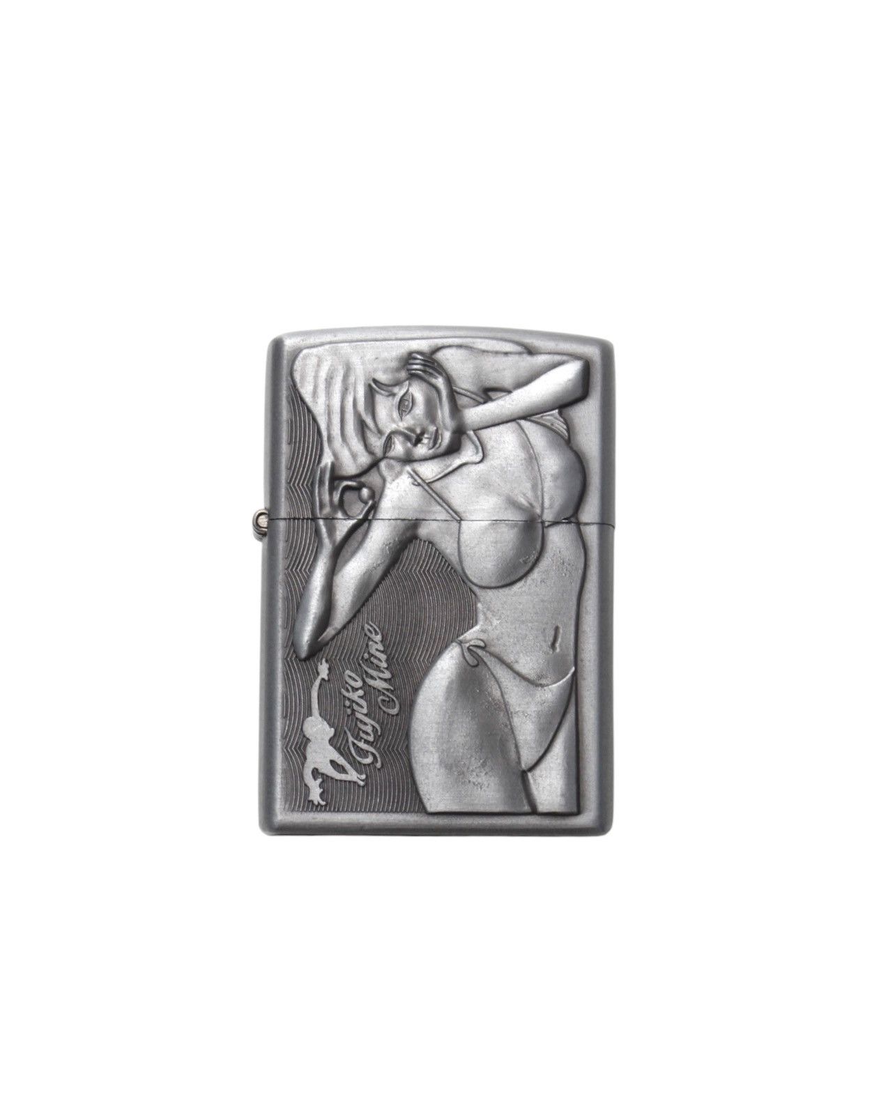 Vintage 2001 LUPIN THE 3RD FUJIKO MINE ENGRAVED METAL LIGHTER Size ONE SIZE - 1 Thumbnail