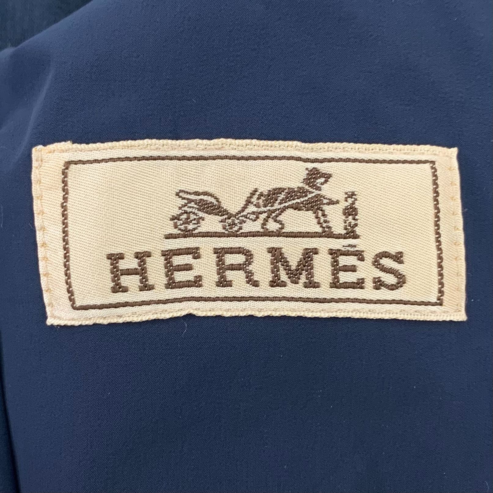 Hermes Hermes Mens Reversible Bomber Jacket With Geometric Print De Size US M / EU 48-50 / 2 - 7 Thumbnail
