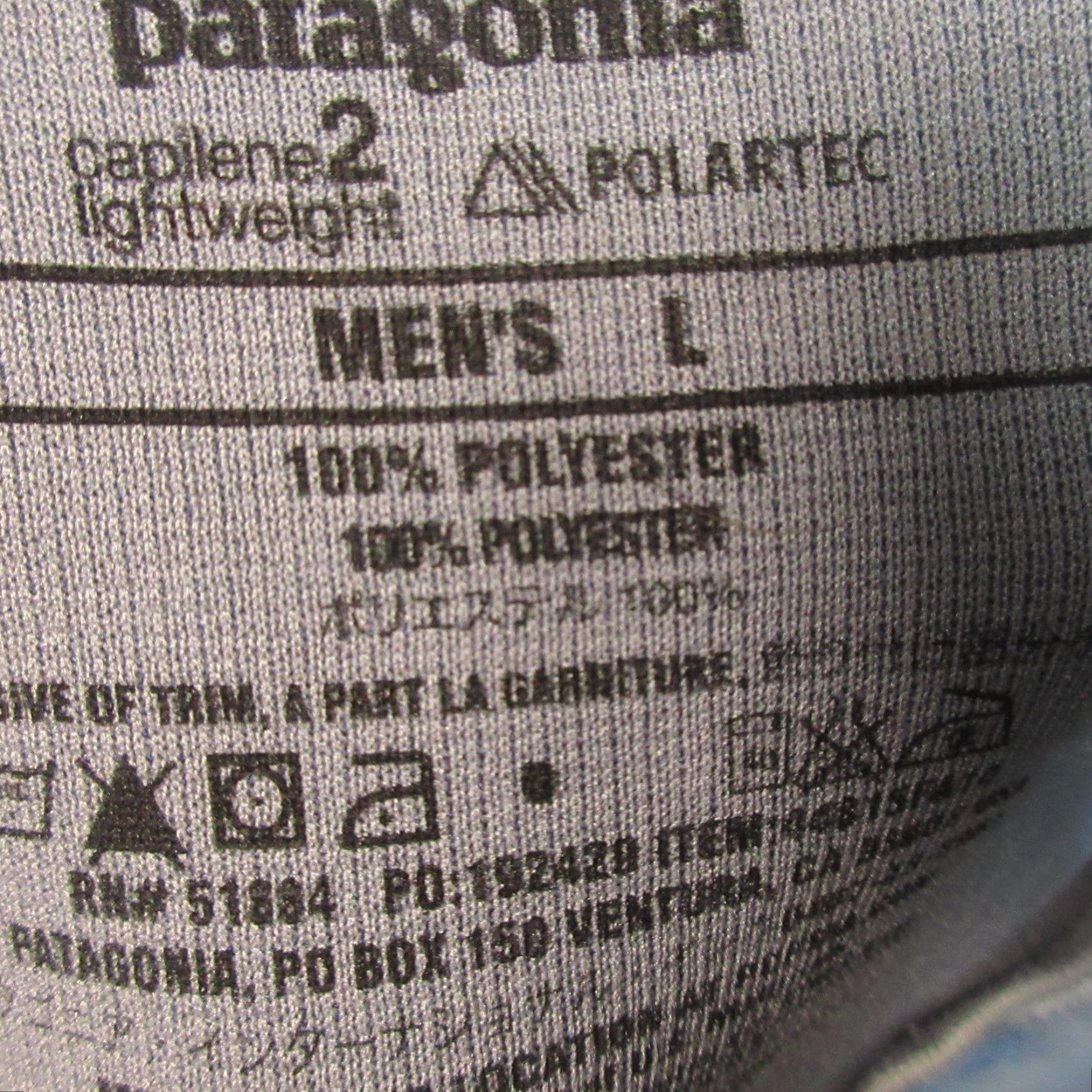 Patagonia Patagonia Shirt Mens L Blue Capilene 2 Lightweight Long Sleeve Base Shirt Crew Neck Regular Fit Logo Pocketless Distressed? Size US L / EU 52-54 / 3 - 4 Thumbnail