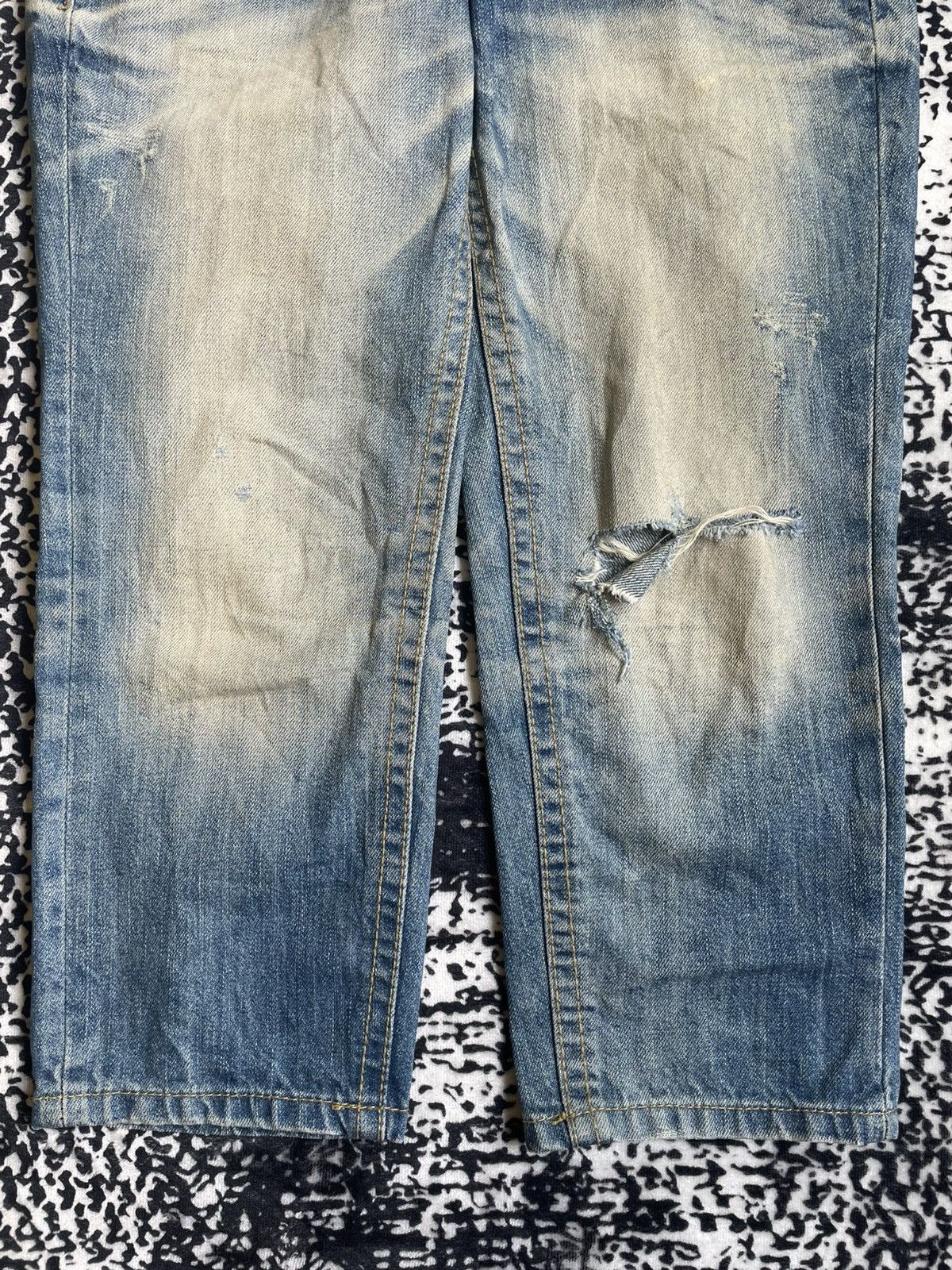 20471120 Vintage Lolita X Yoshitomo Nara Denim Pants Size US 30 / EU 46 - 5 Thumbnail
