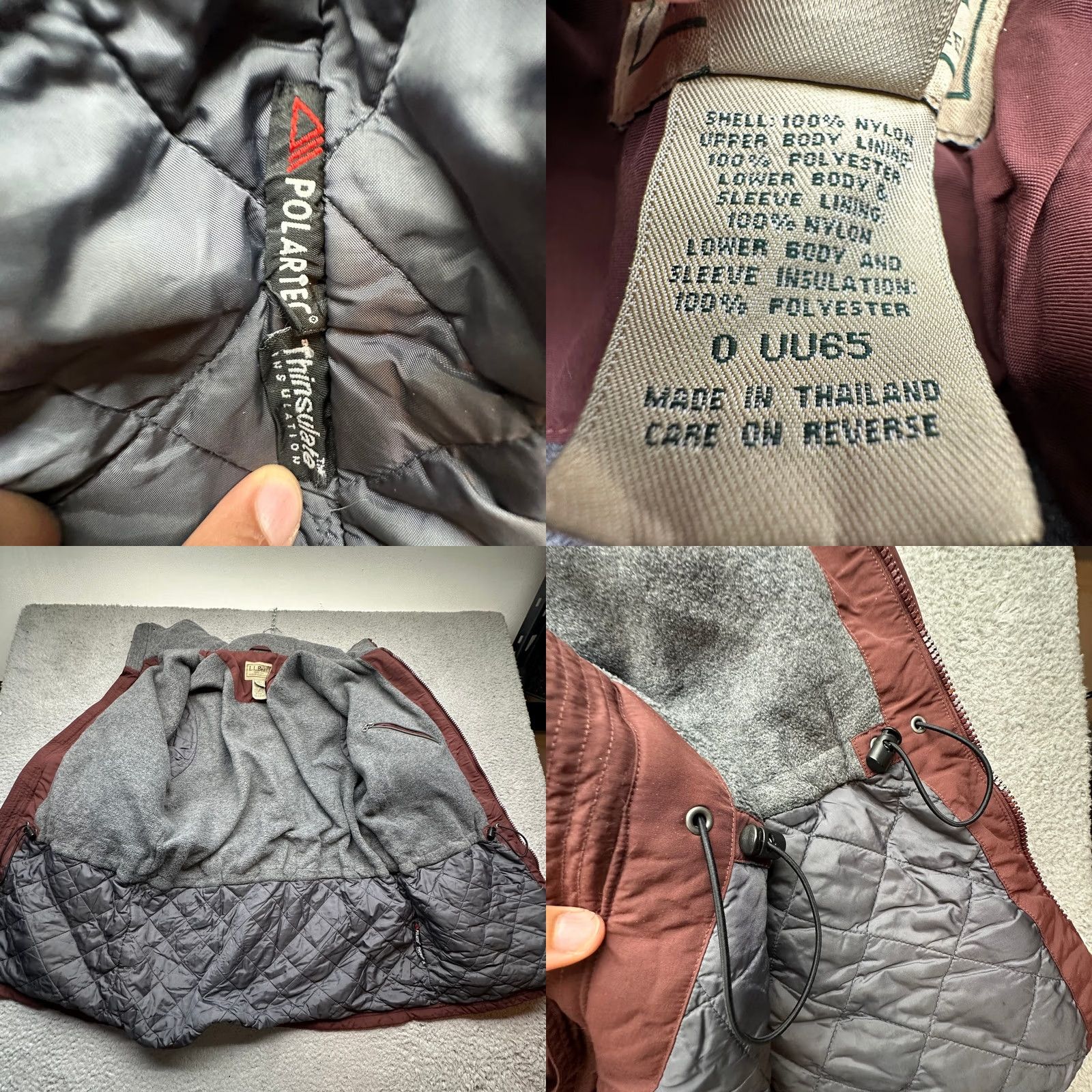 Vintage VINTAGE LL Bean UU65 Baxter State Parka Mens Large Tall LT Jacket Polartec Insulated Size US L / EU 52-54 / 3 - 8 Thumbnail