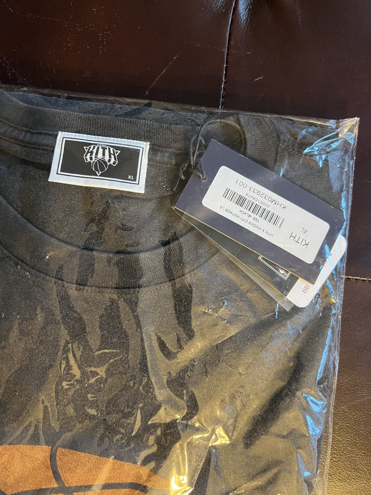 Kith Kith for the NY Knicks City Vintage Long Sleeve Tee Black XL Size US XL / EU 56 / 4 - 8 Thumbnail