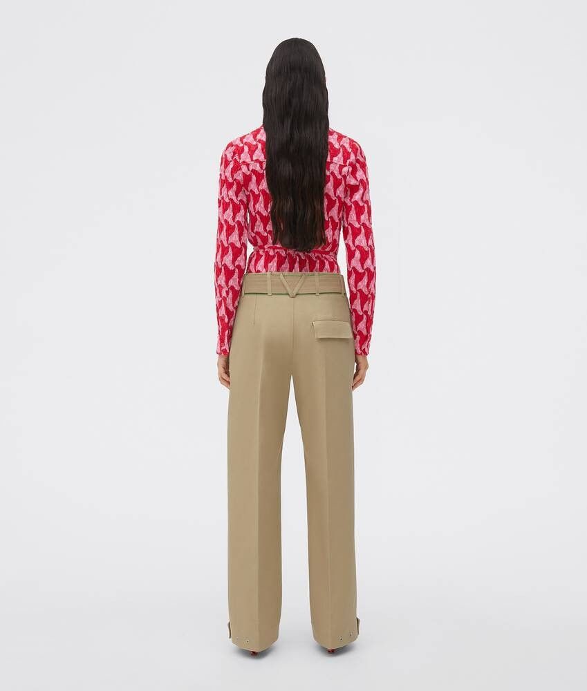 Bottega Veneta o1bcso1str0225 Shirt in Pink/Red Size XS / US 0-2 / IT 36-38 - 2 Thumbnail