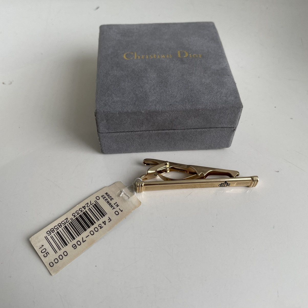 Christian Dior Monsieur Vintage 90's Christian Dior Gold Tie Clip Size ONE SIZE - 6 Thumbnail
