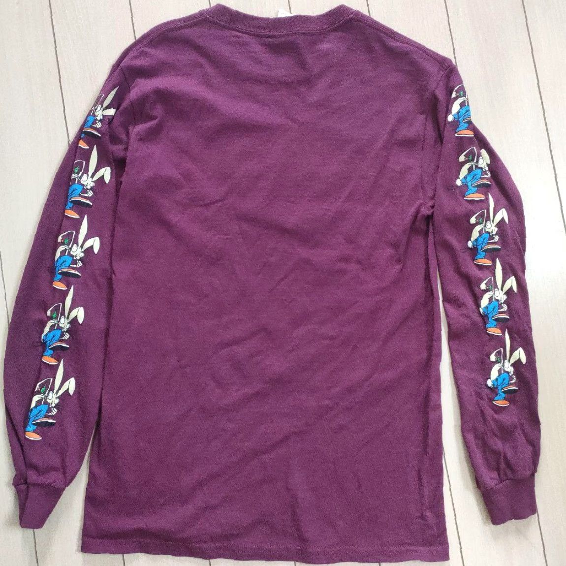 Gildan VINTAGE Blink-182 Bunny Graphic GILDAN Long Sleeve T-Shirt Crimson Size S Mens 90s Band Music Shirt Size US S / EU 44-46 / 1 - 6 Thumbnail