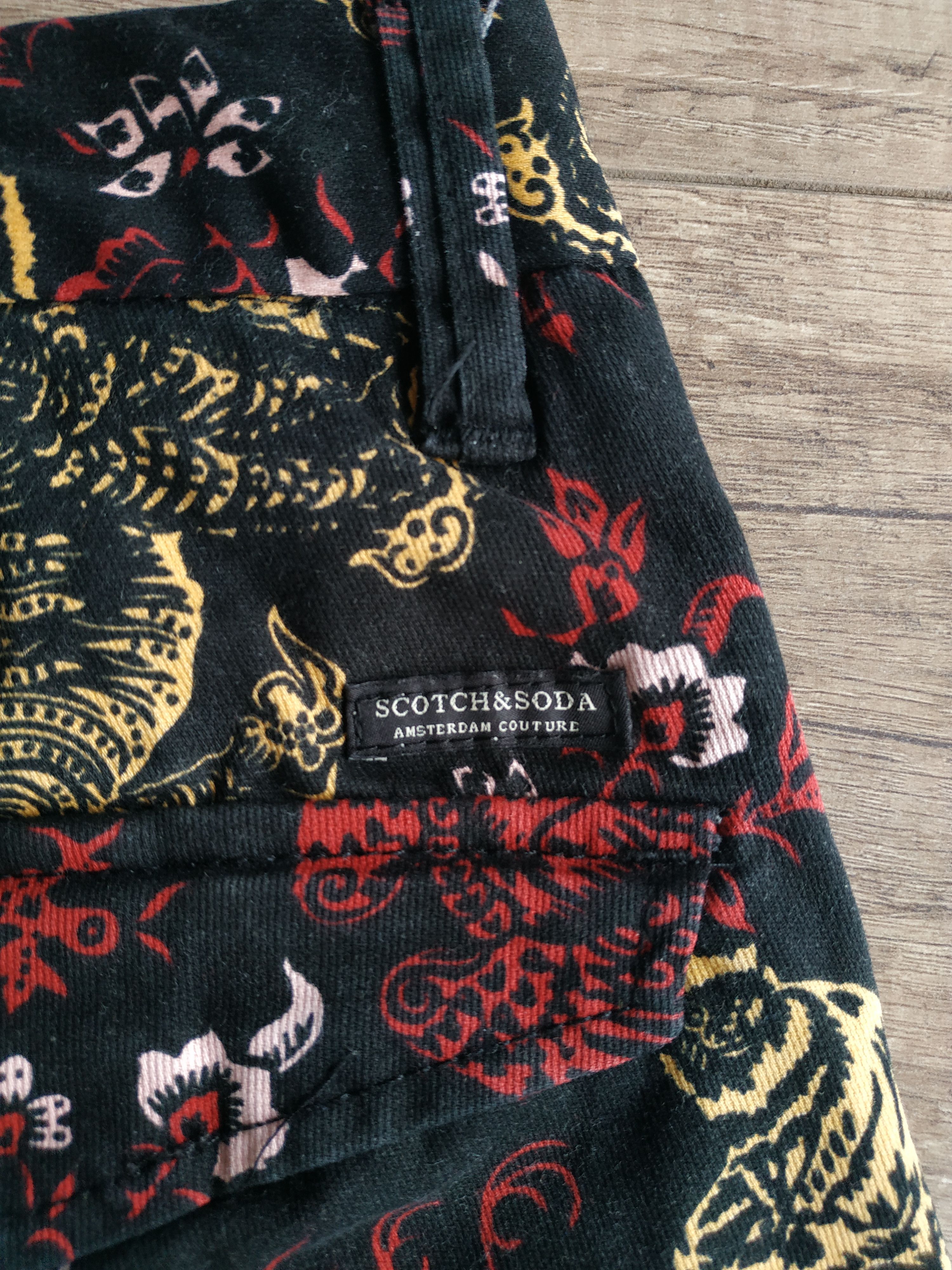 Scotch & Soda Scotch & Soda Men's Jungle Print Chino Shorts, W33 Size US 33 - 8 Thumbnail