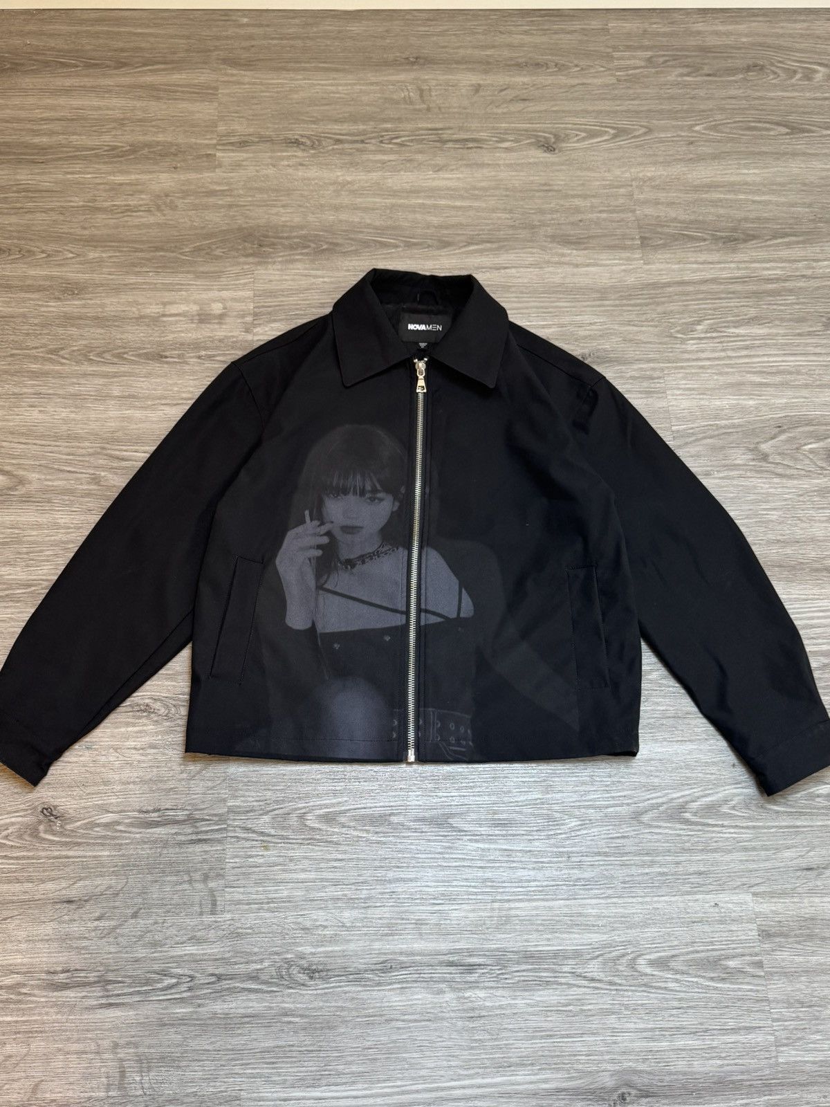 Fashion Nova Zip up cropped jacket Size US M / EU 48-50 / 2 - 2 Thumbnail