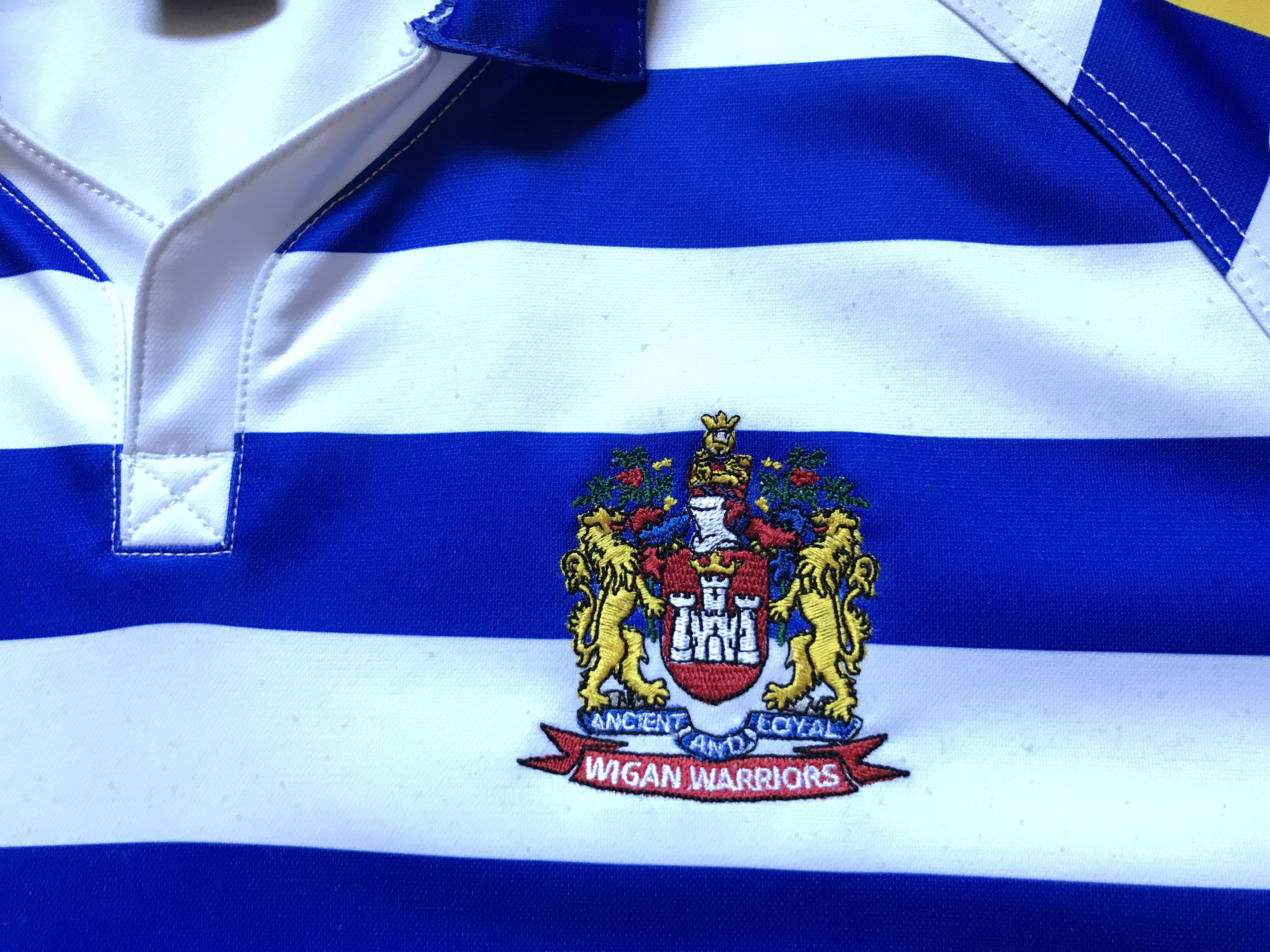 Errea Errea Wigan Warriors Rugby League Shirt Size US XL / EU 56 / 4 - 6 Thumbnail