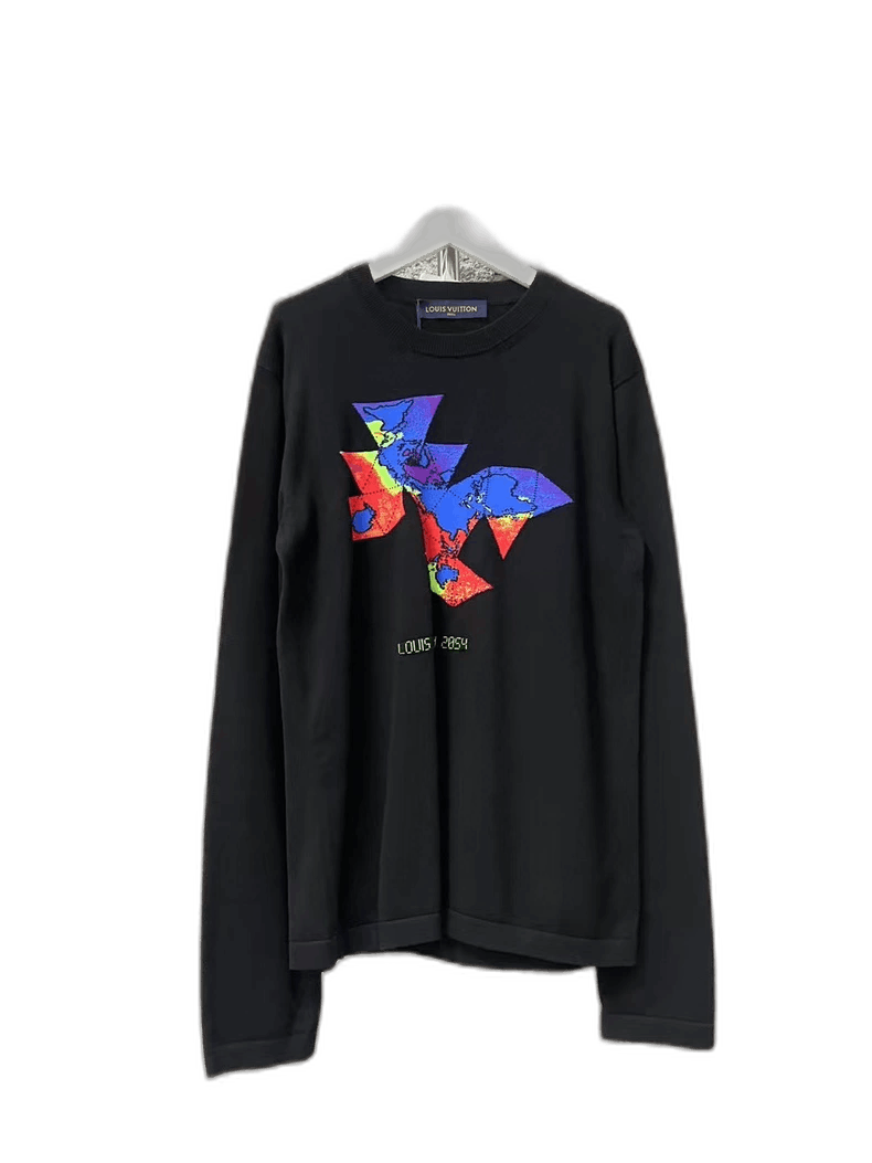 Louis Vuitton Louis Vuitton Long Sleeve Knit Sweater Size US M / EU 48-50 / 2 - 1 Thumbnail