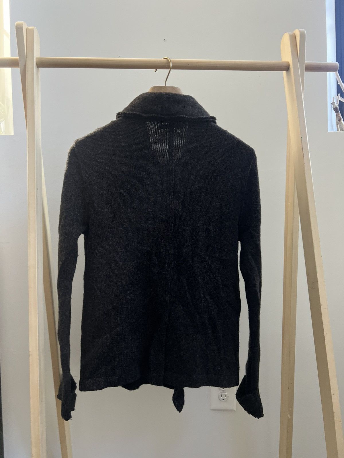 John Varvatos Raw Edge Sweater Peatcoat STAR USA Size US M / EU 48-50 / 2 - 6 Thumbnail