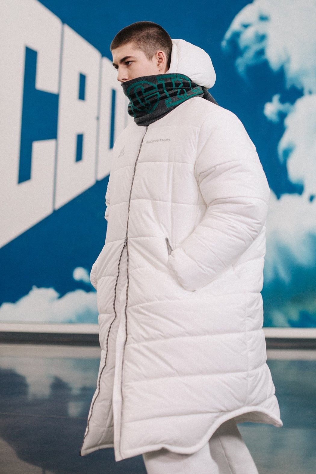 Adidas × Gosha Rubchinskiy sample adidas X Gosha Rubchinskiy A/W 2018 Padded Coat Size US M / EU 48-50 / 2 - 3 Thumbnail
